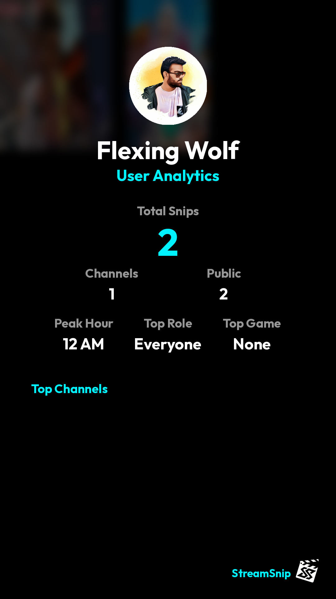 Stats Share Card