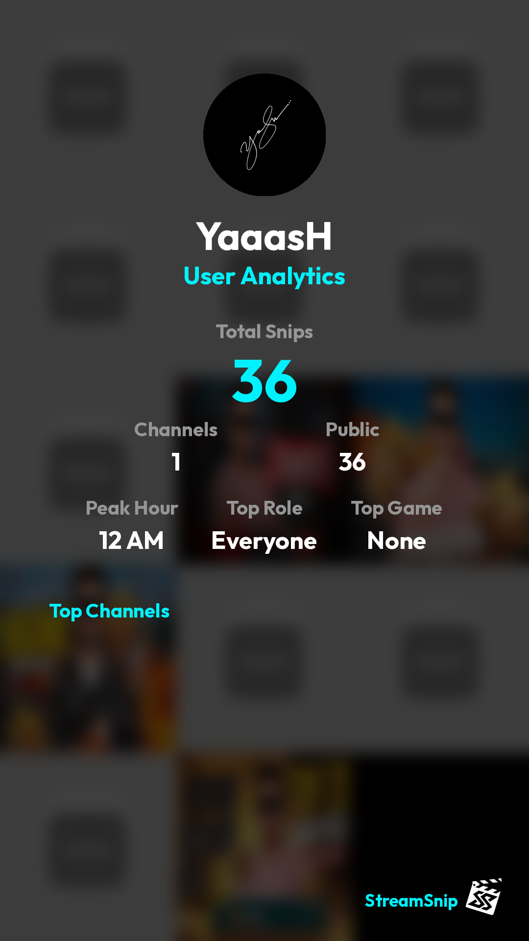 Stats Share Card