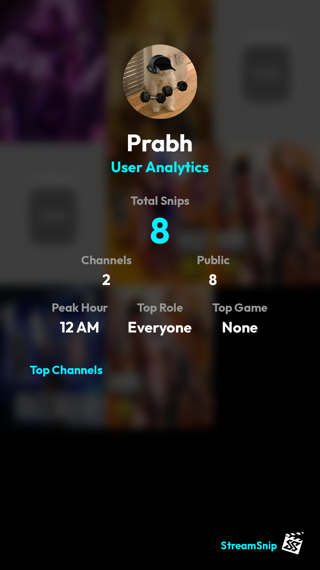 Stats Share Card