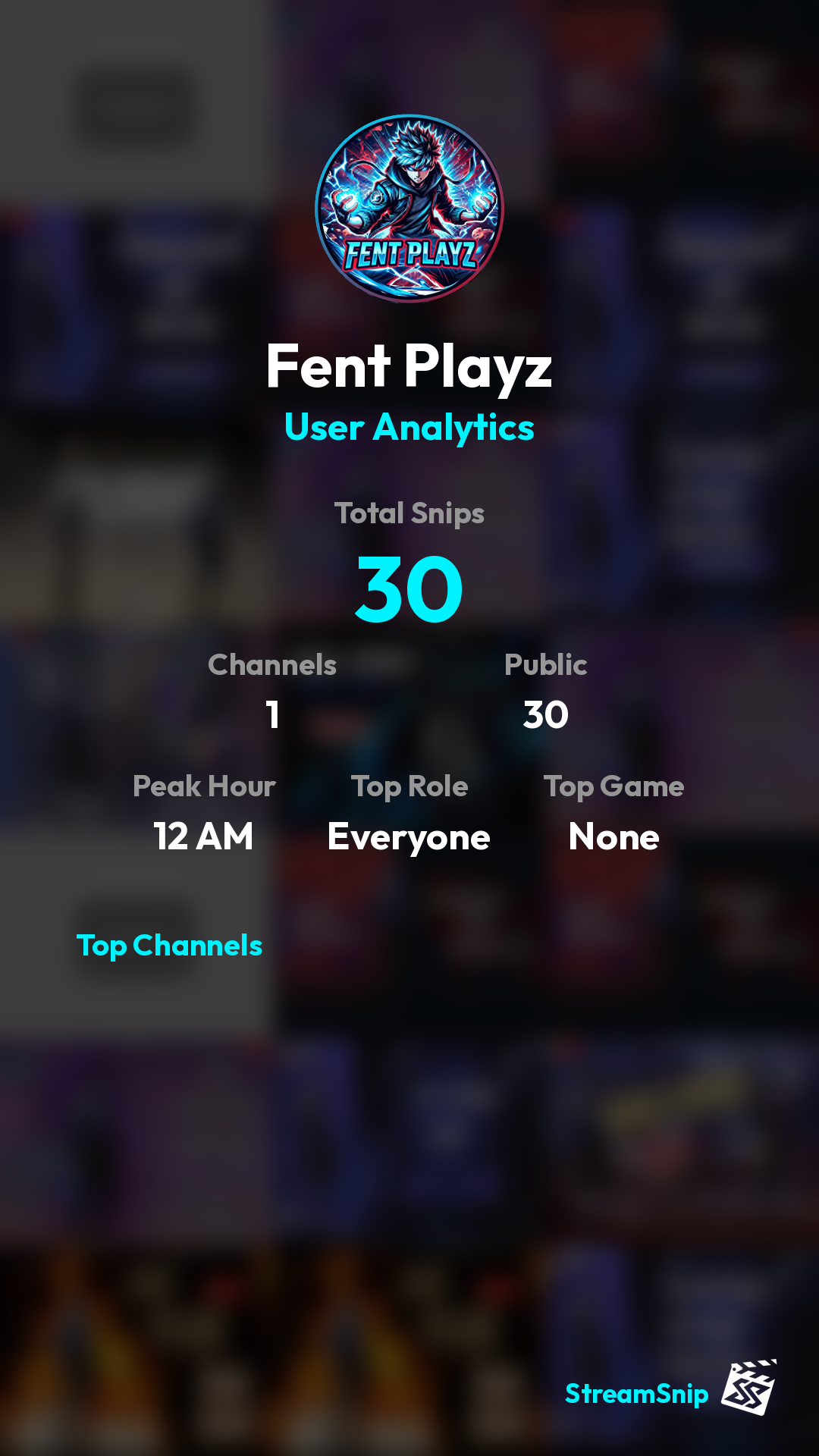 Stats Share Card