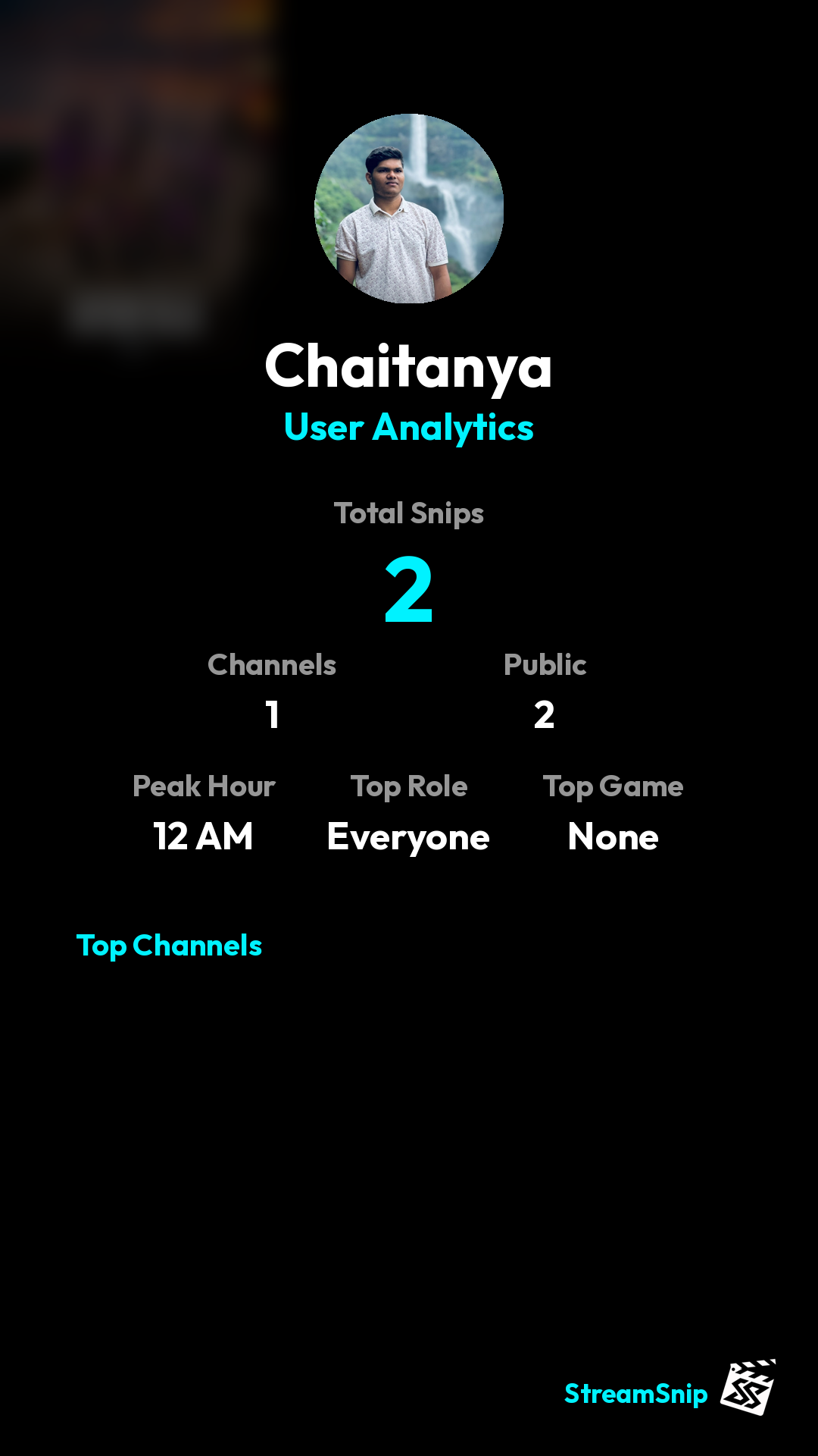 Stats Share Card