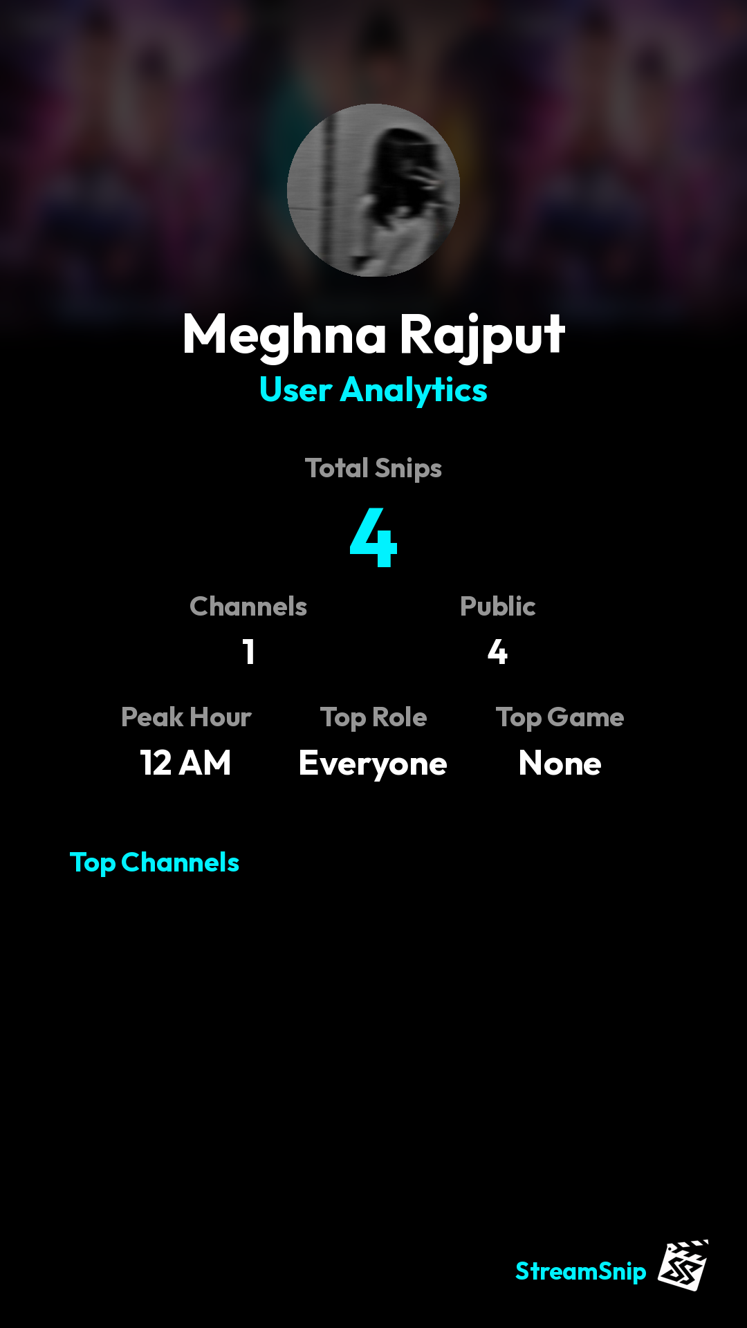 Stats Share Card