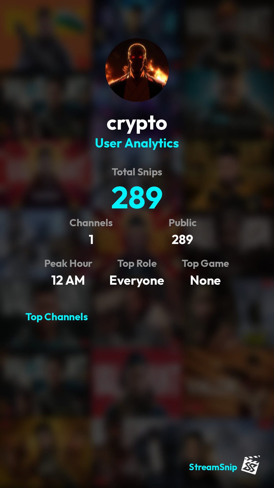 Stats Share Card