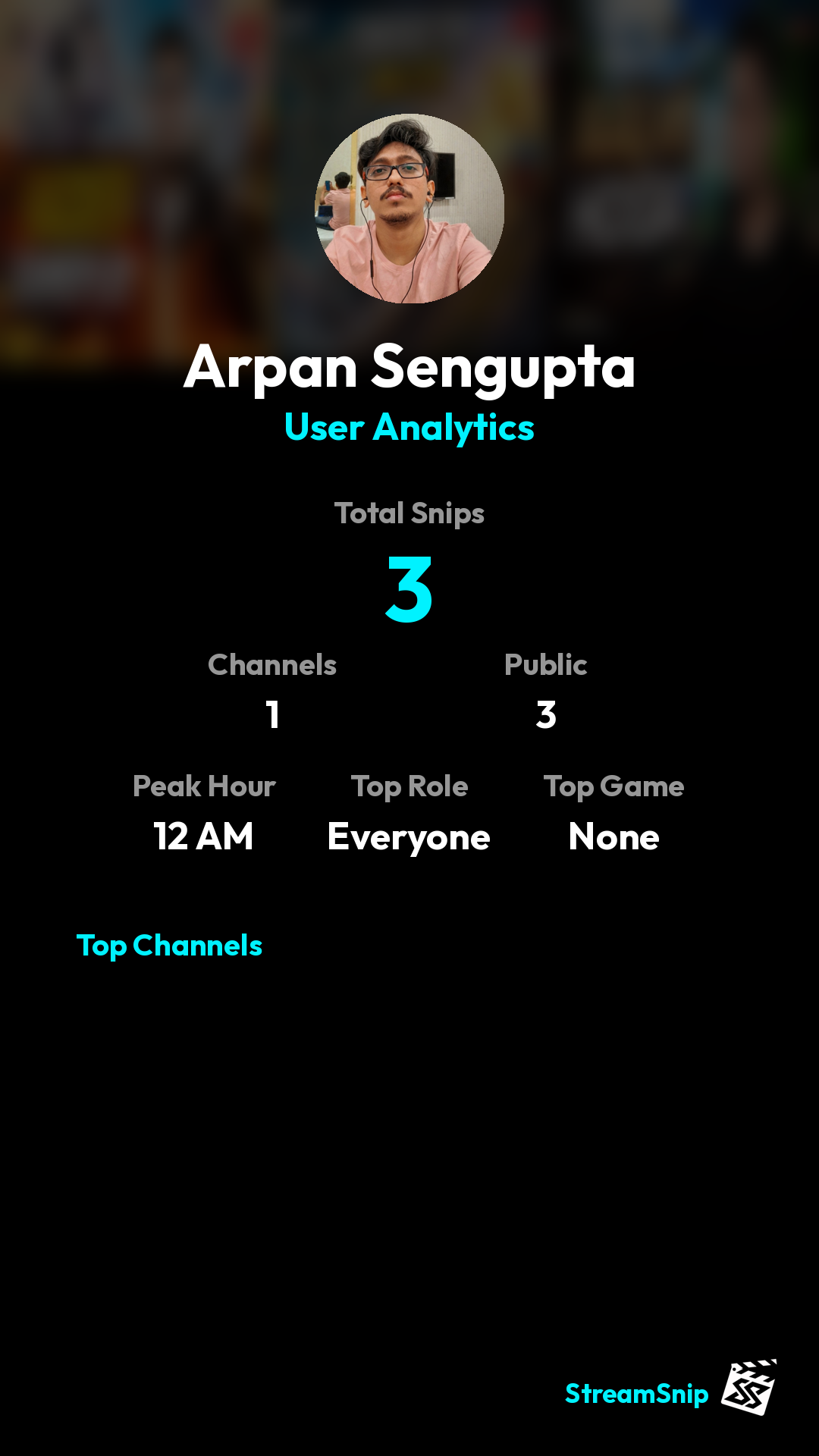 Stats Share Card