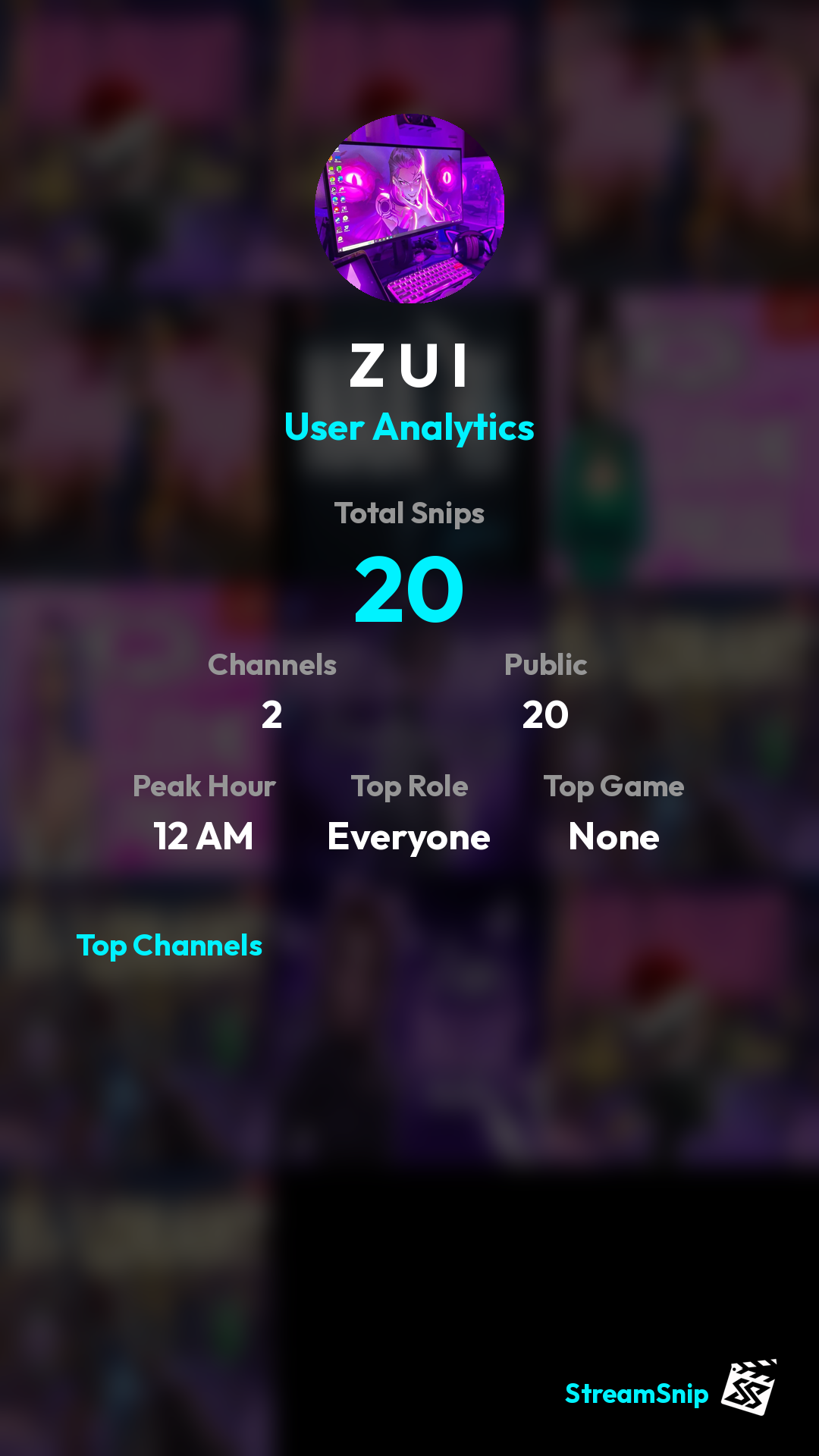 Stats Share Card