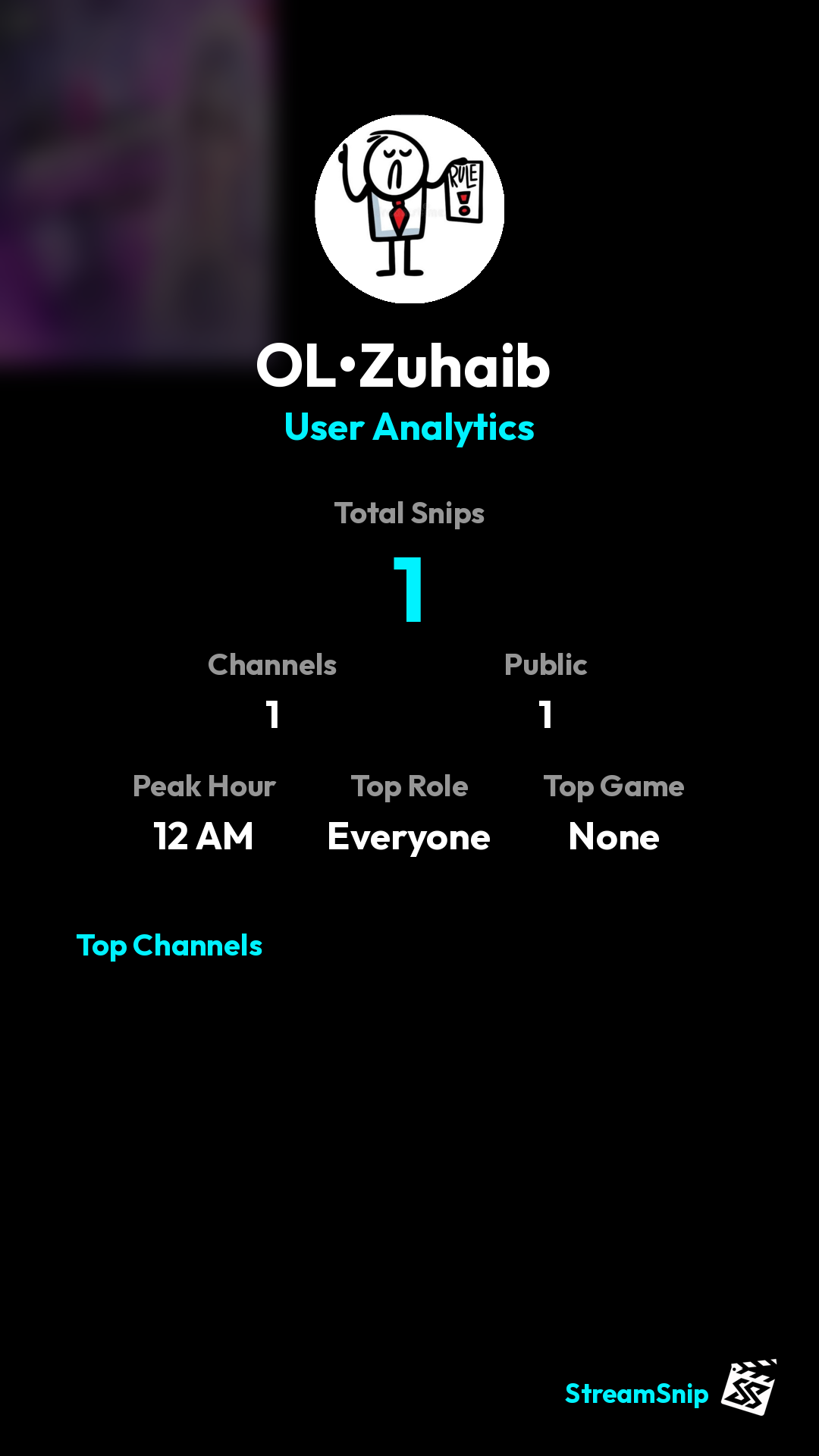 Stats Share Card