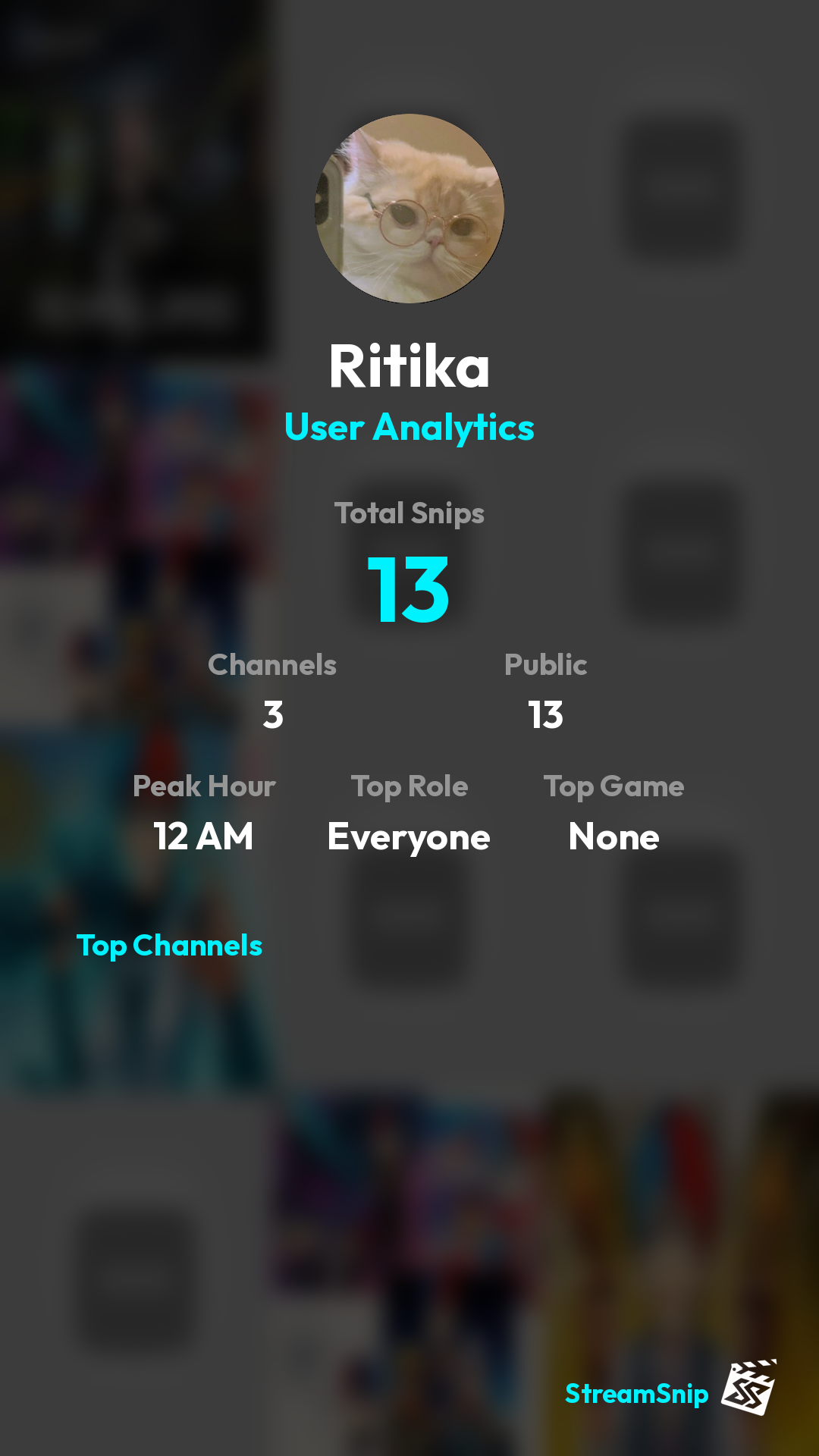 Stats Share Card