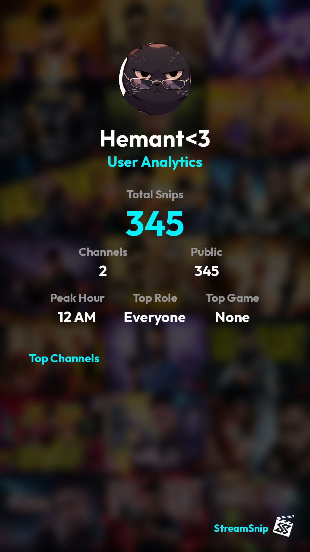 Stats Share Card