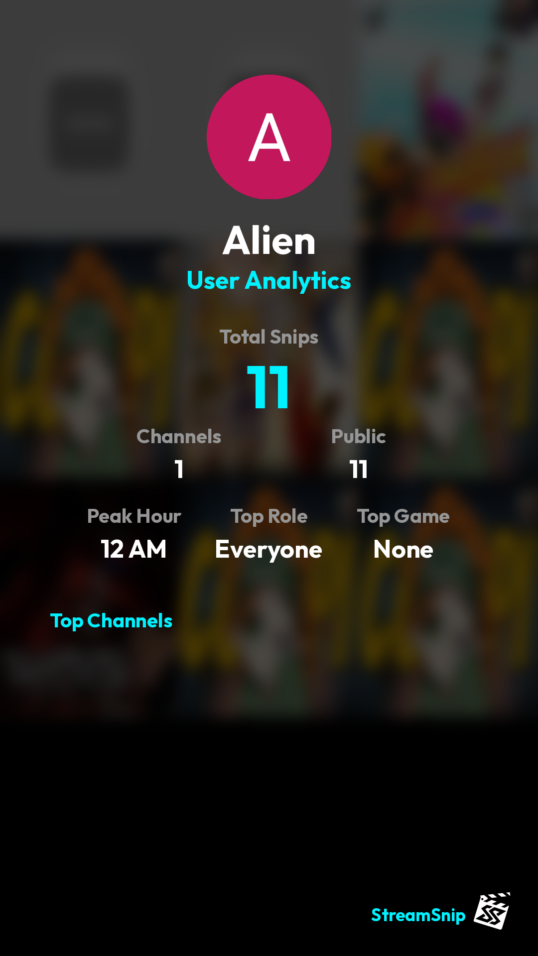 Stats Share Card