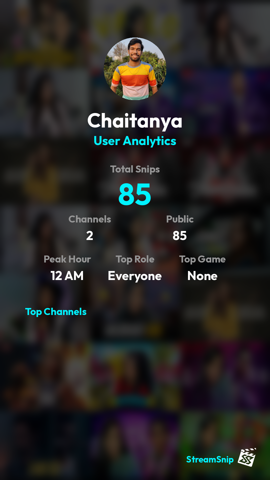 Stats Share Card