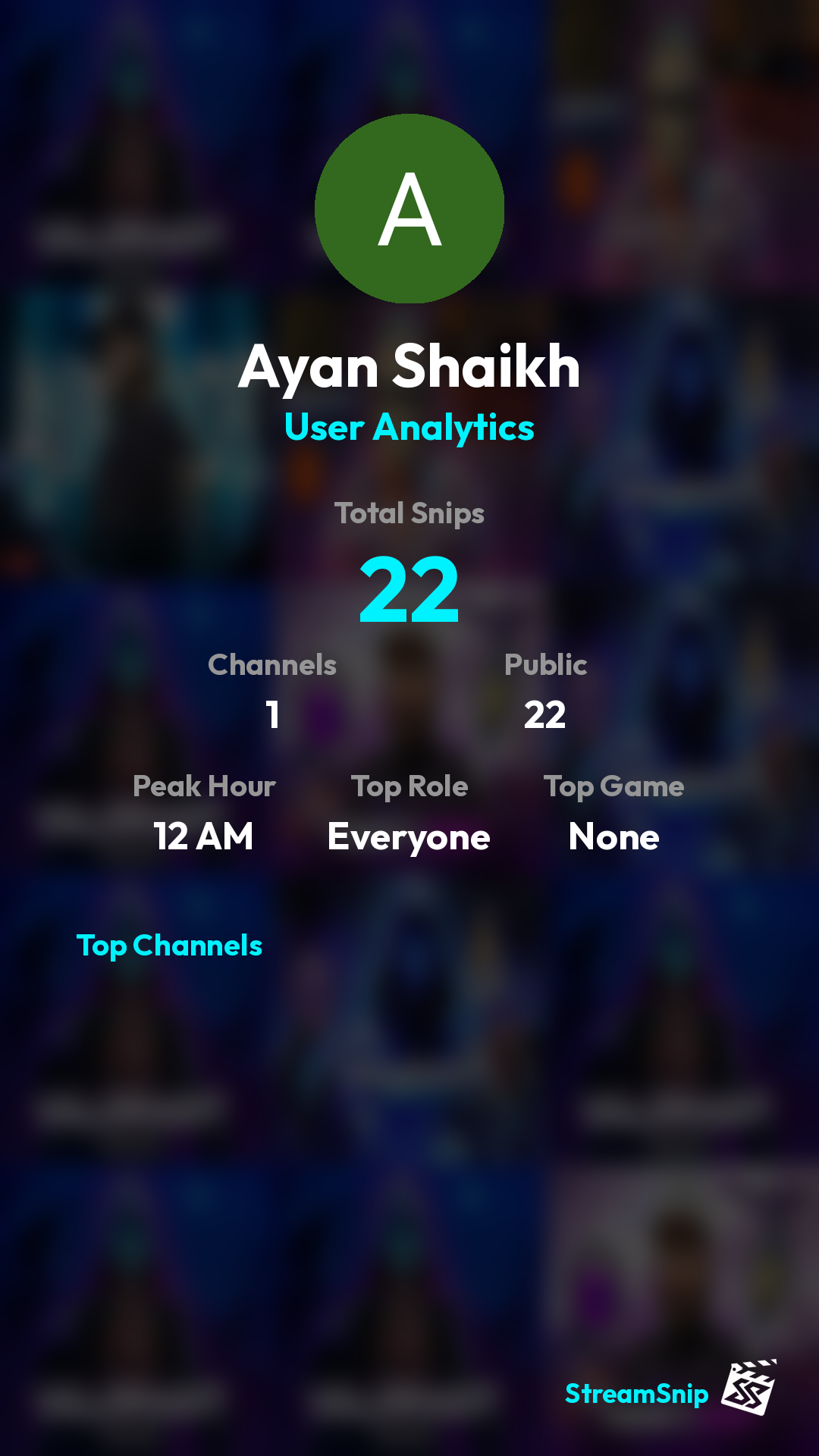 Stats Share Card