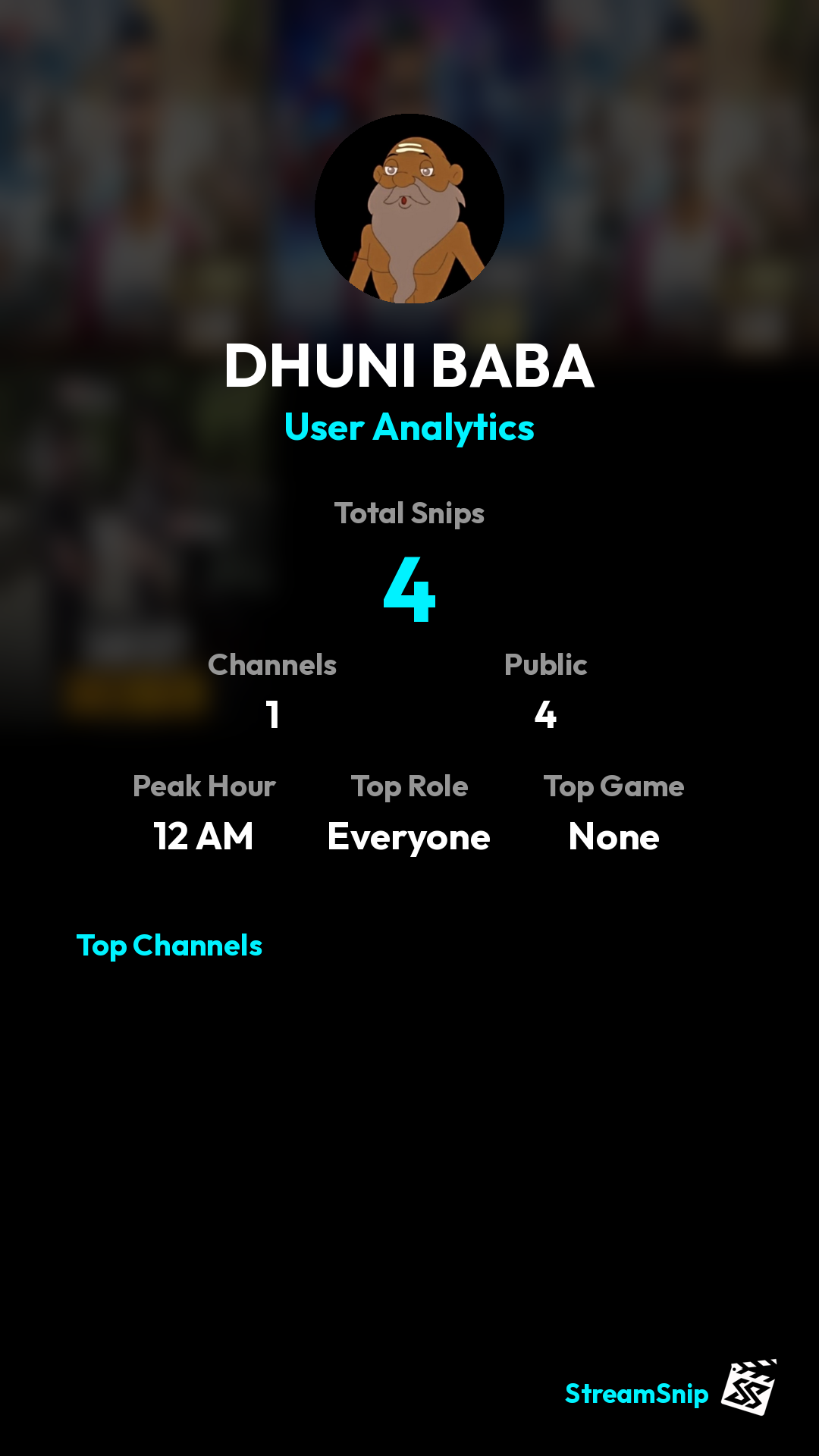 Stats Share Card