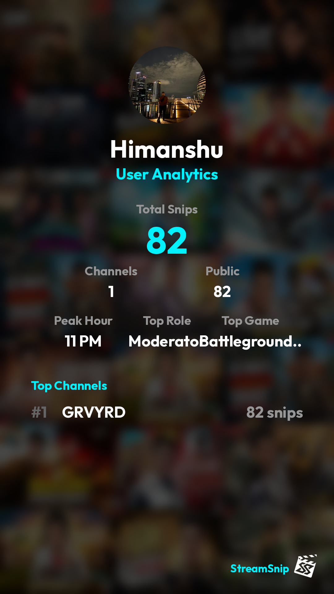 Stats Share Card