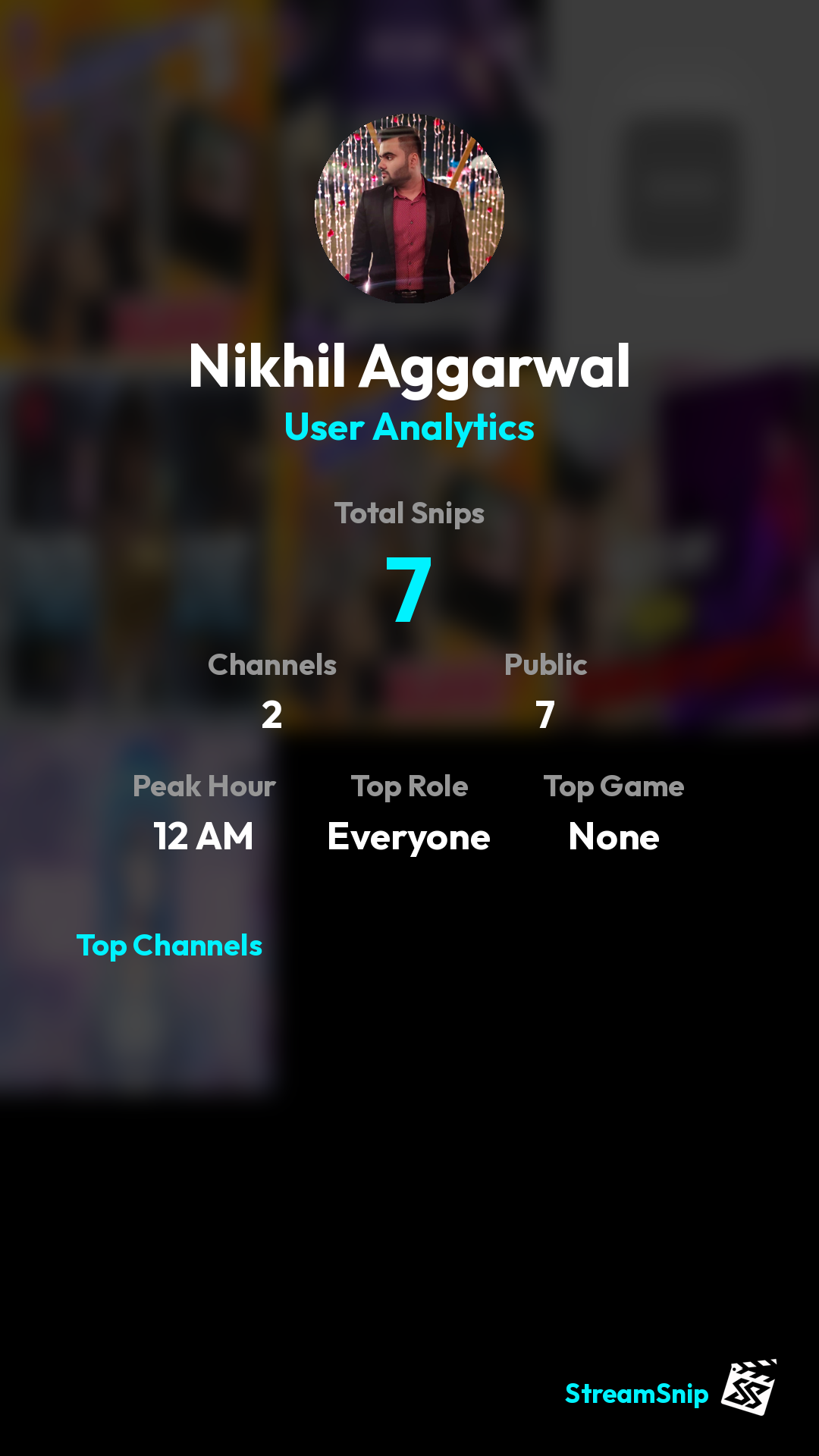 Stats Share Card