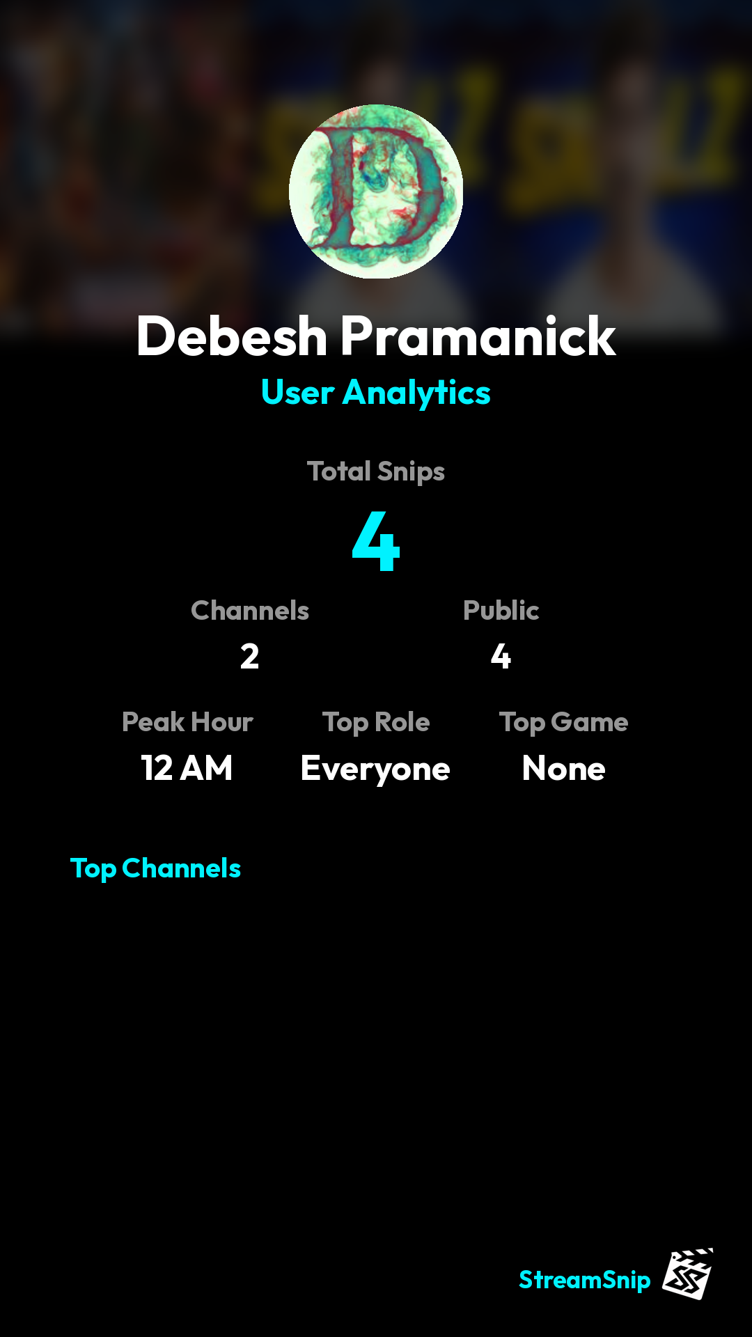 Stats Share Card