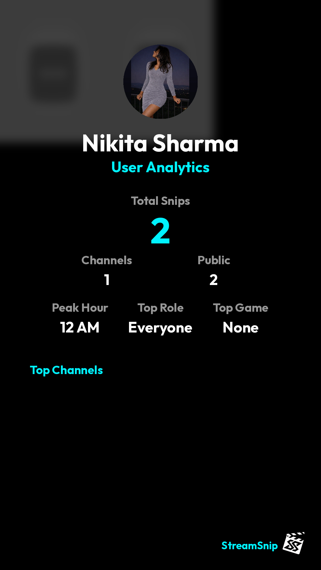 Stats Share Card