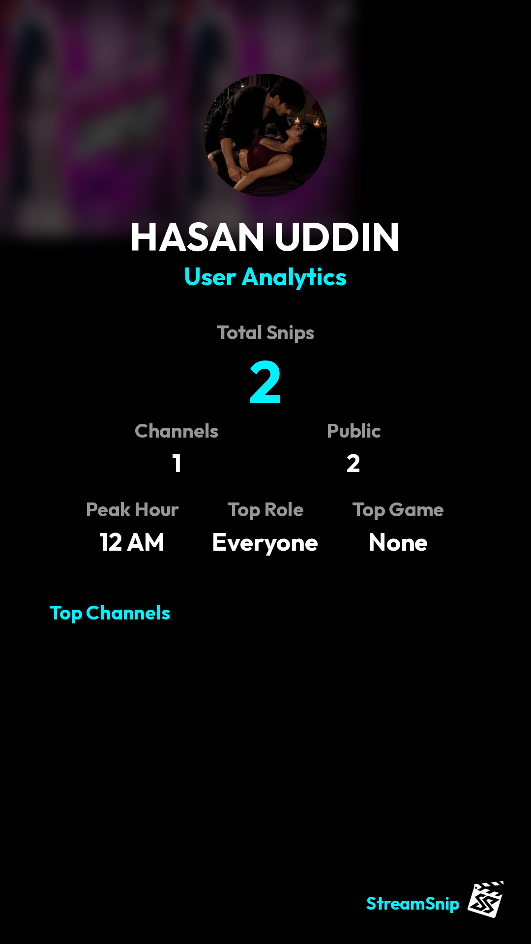 Stats Share Card