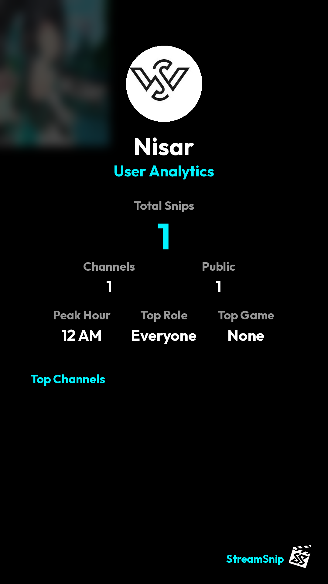 Stats Share Card