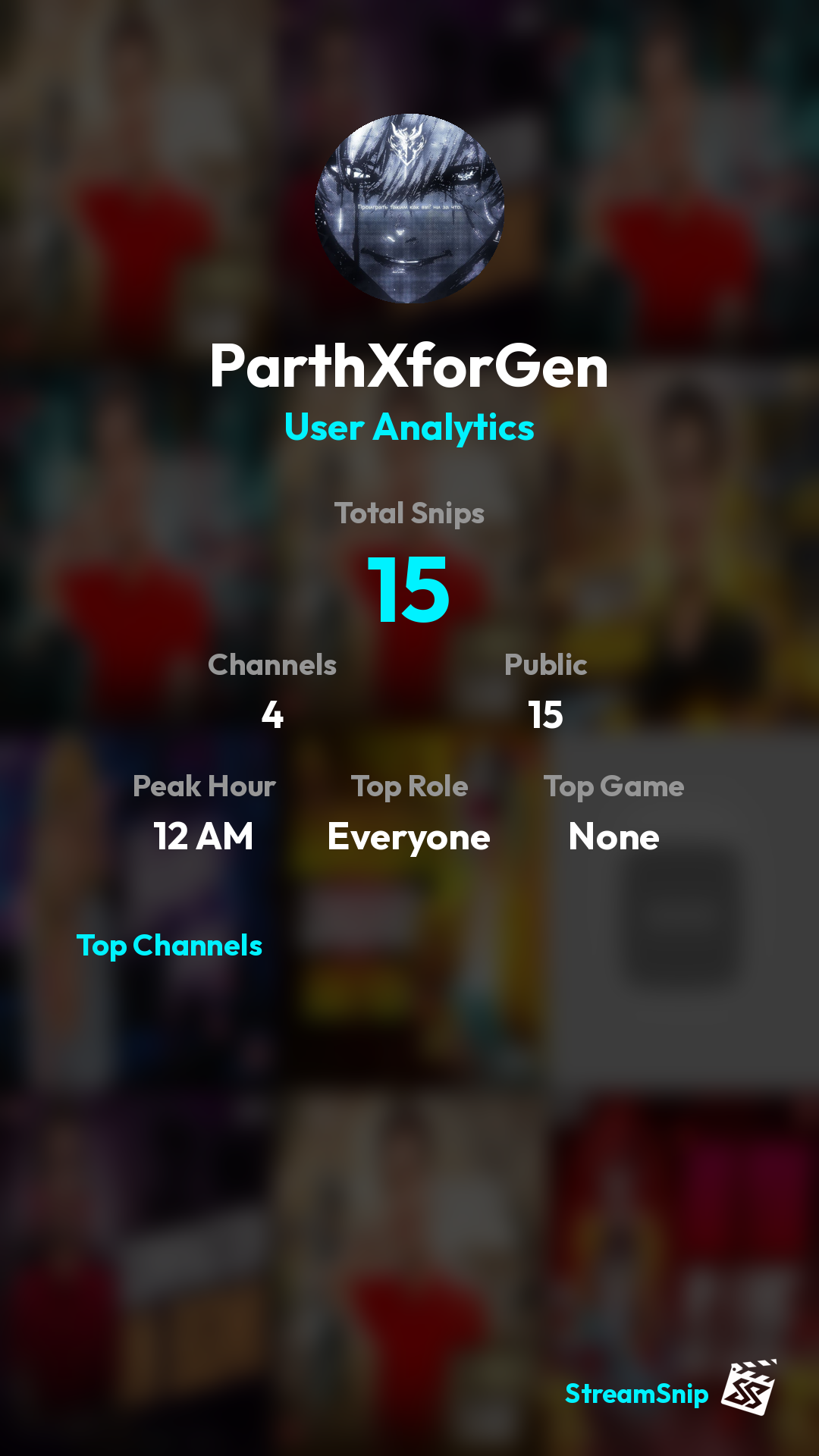 Stats Share Card
