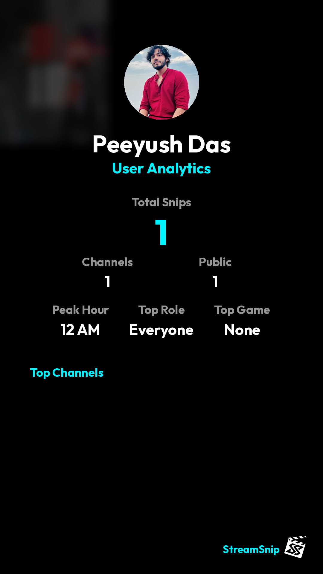 Stats Share Card