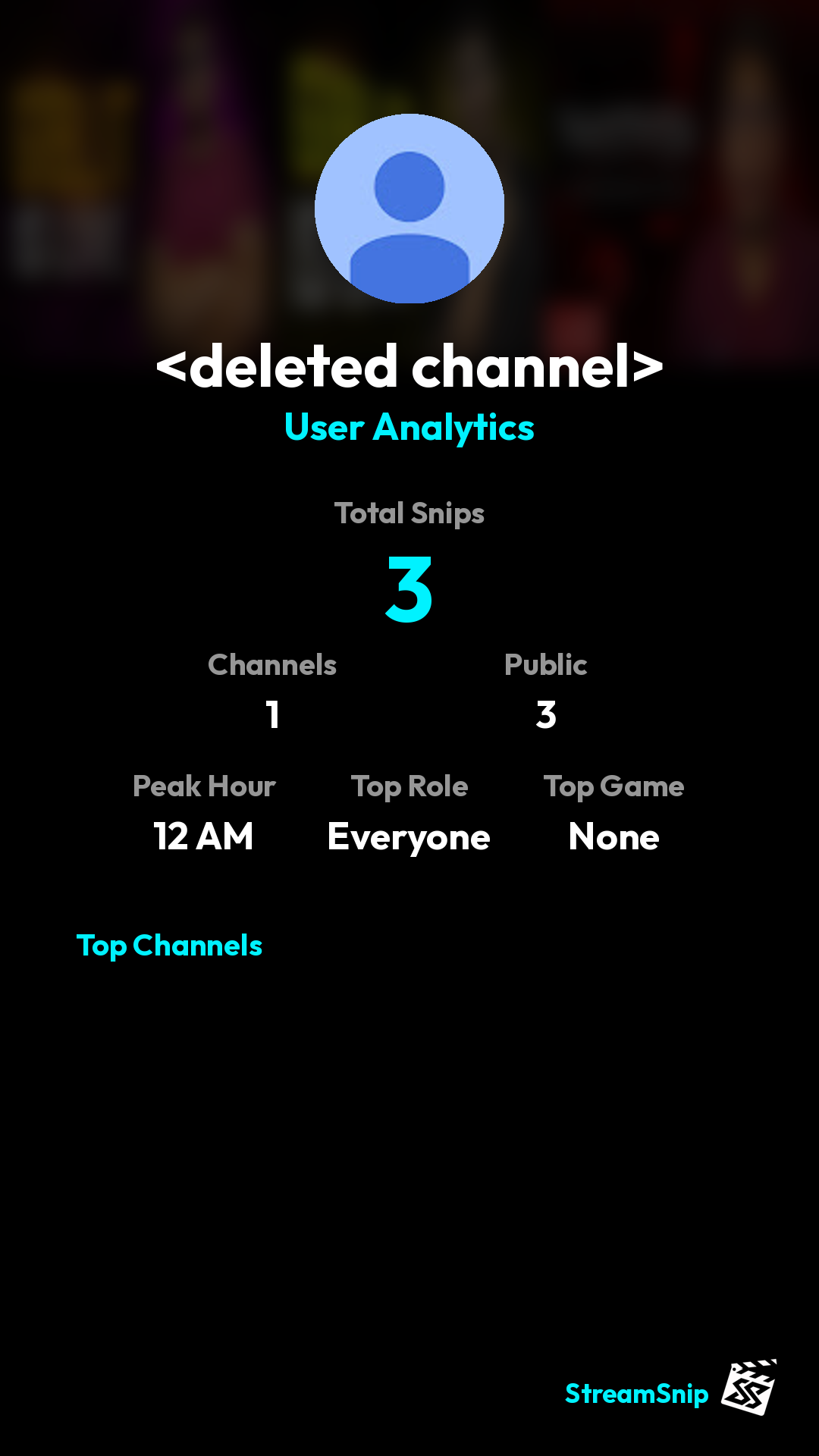 Stats Share Card
