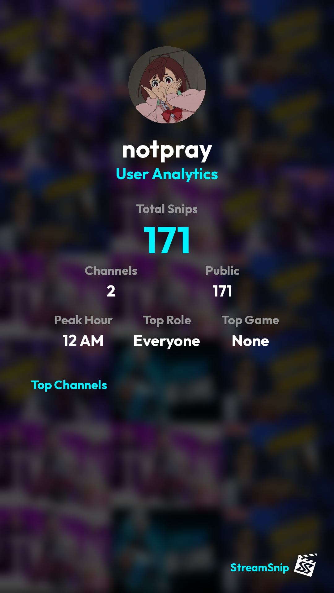 Stats Share Card