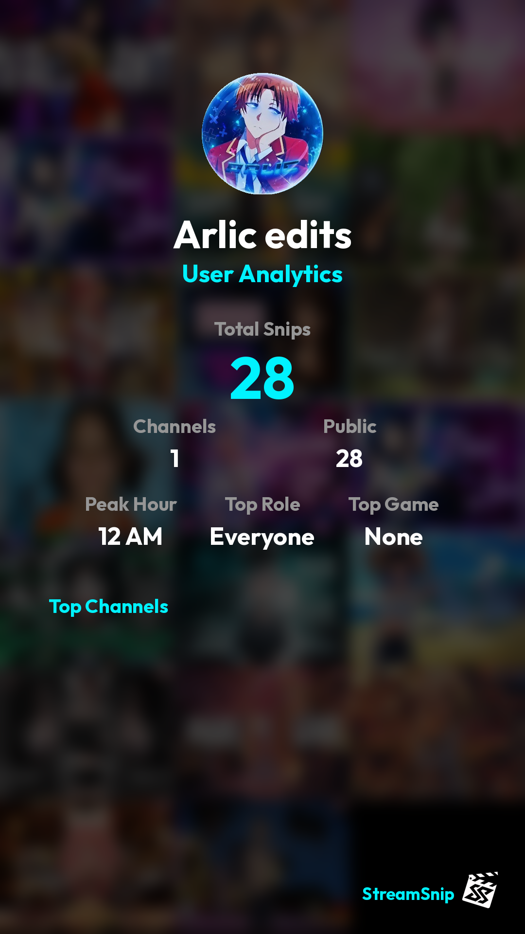 Stats Share Card
