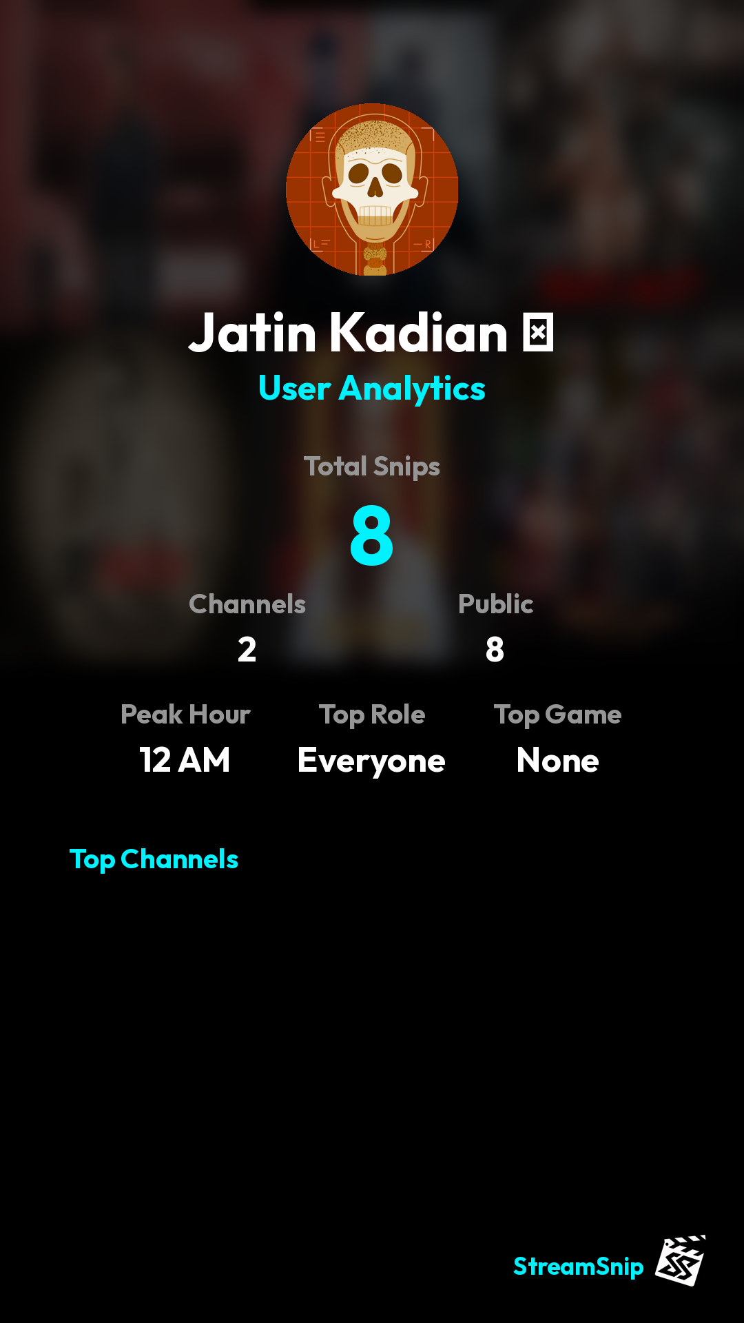 Stats Share Card