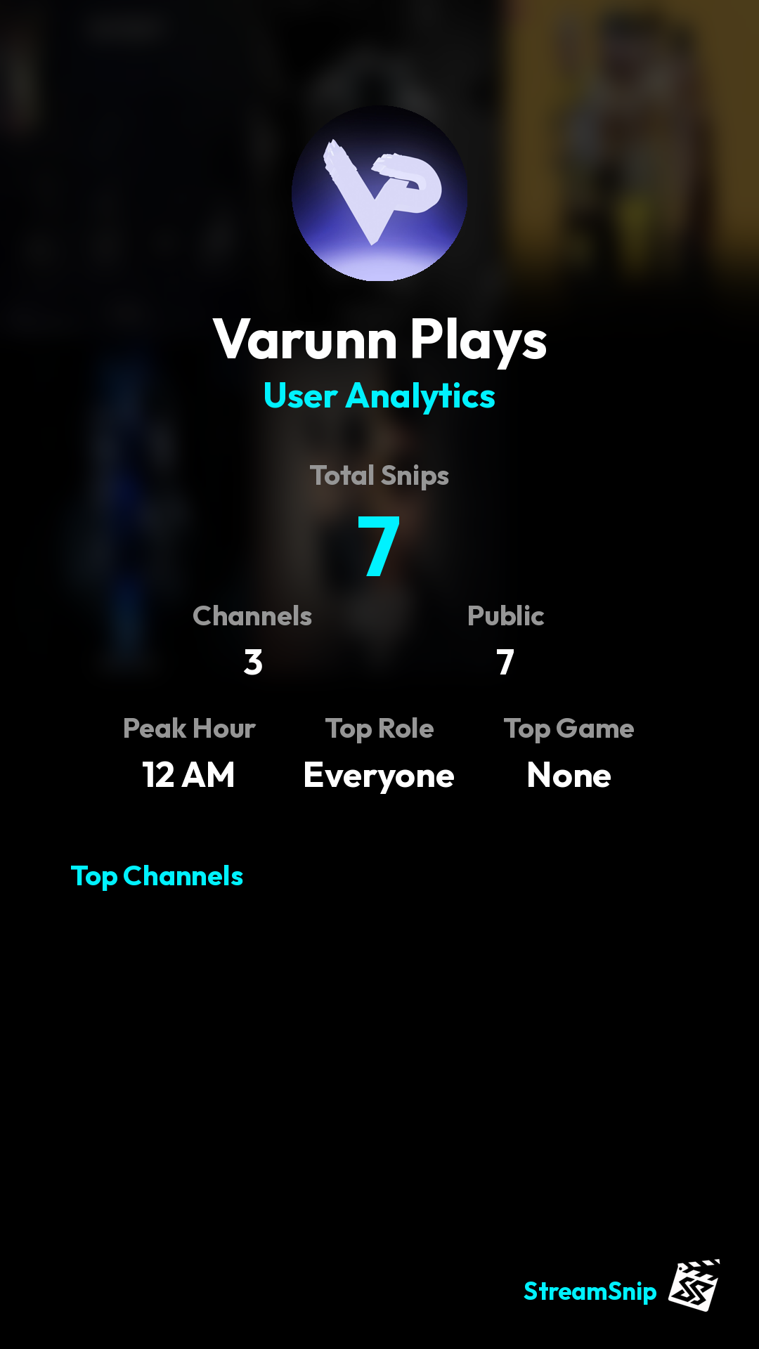 Stats Share Card