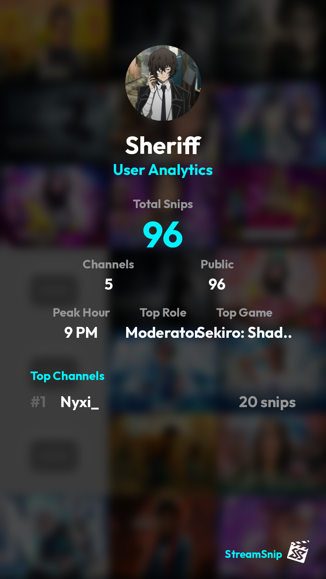 Stats Share Card