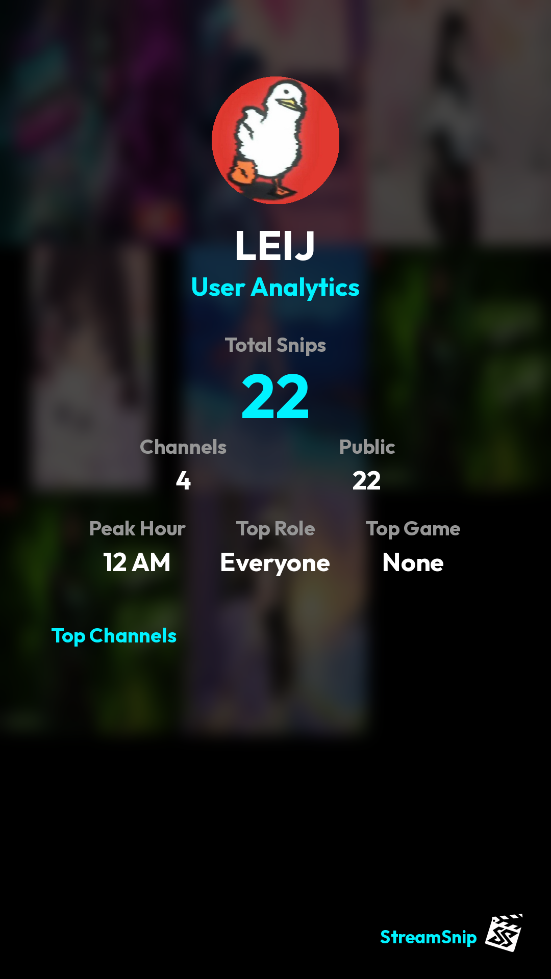 Stats Share Card