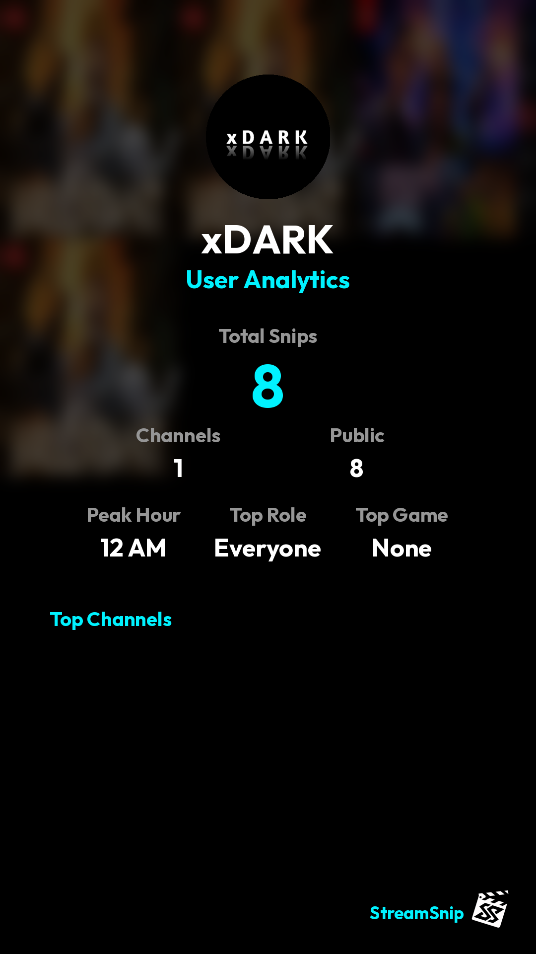 Stats Share Card
