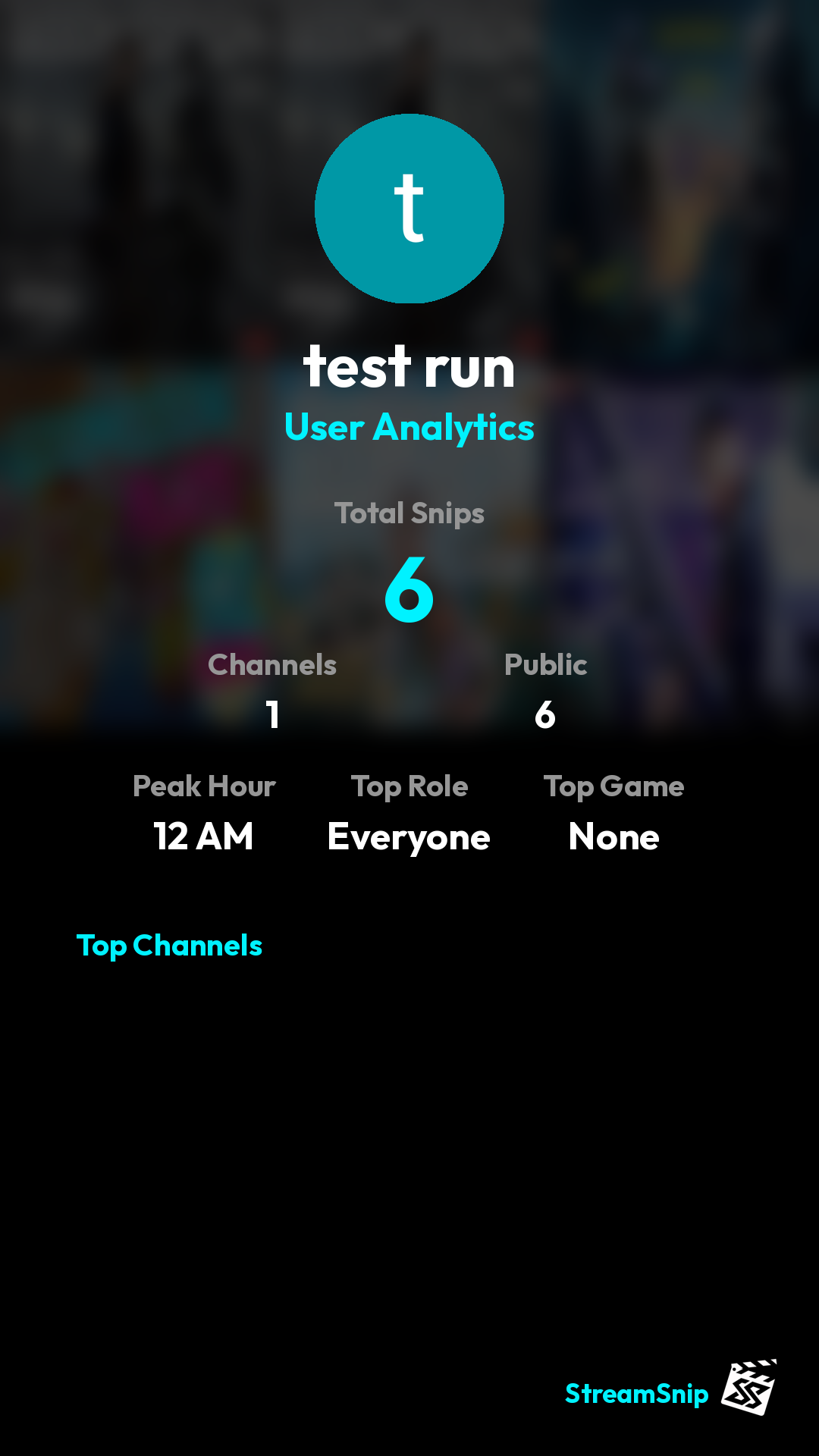 Stats Share Card