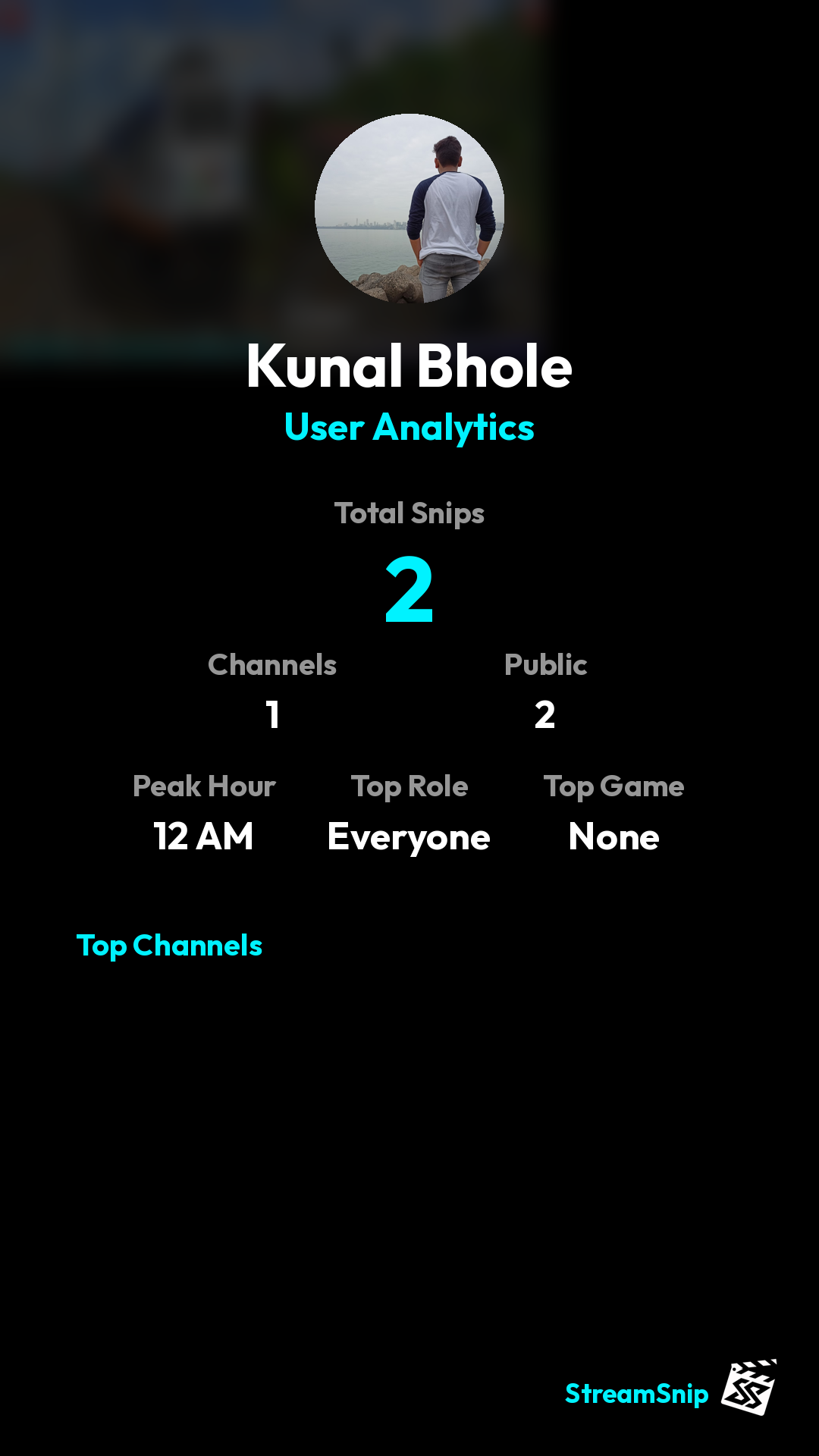 Stats Share Card