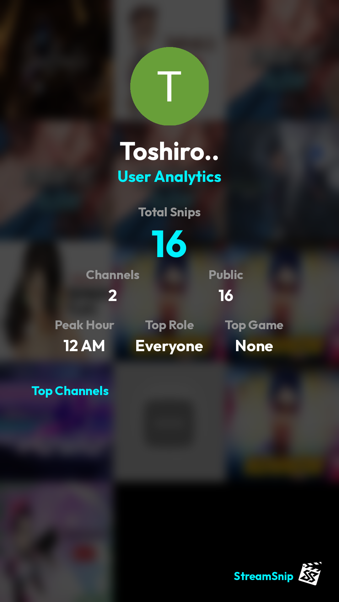 Stats Share Card