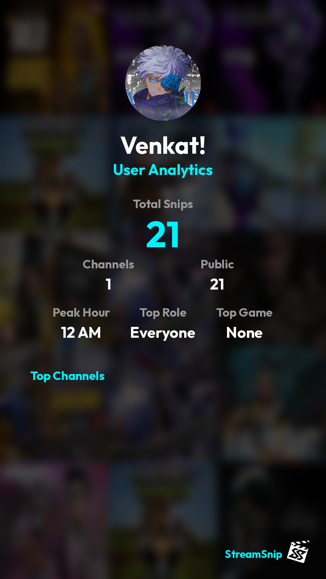 Stats Share Card