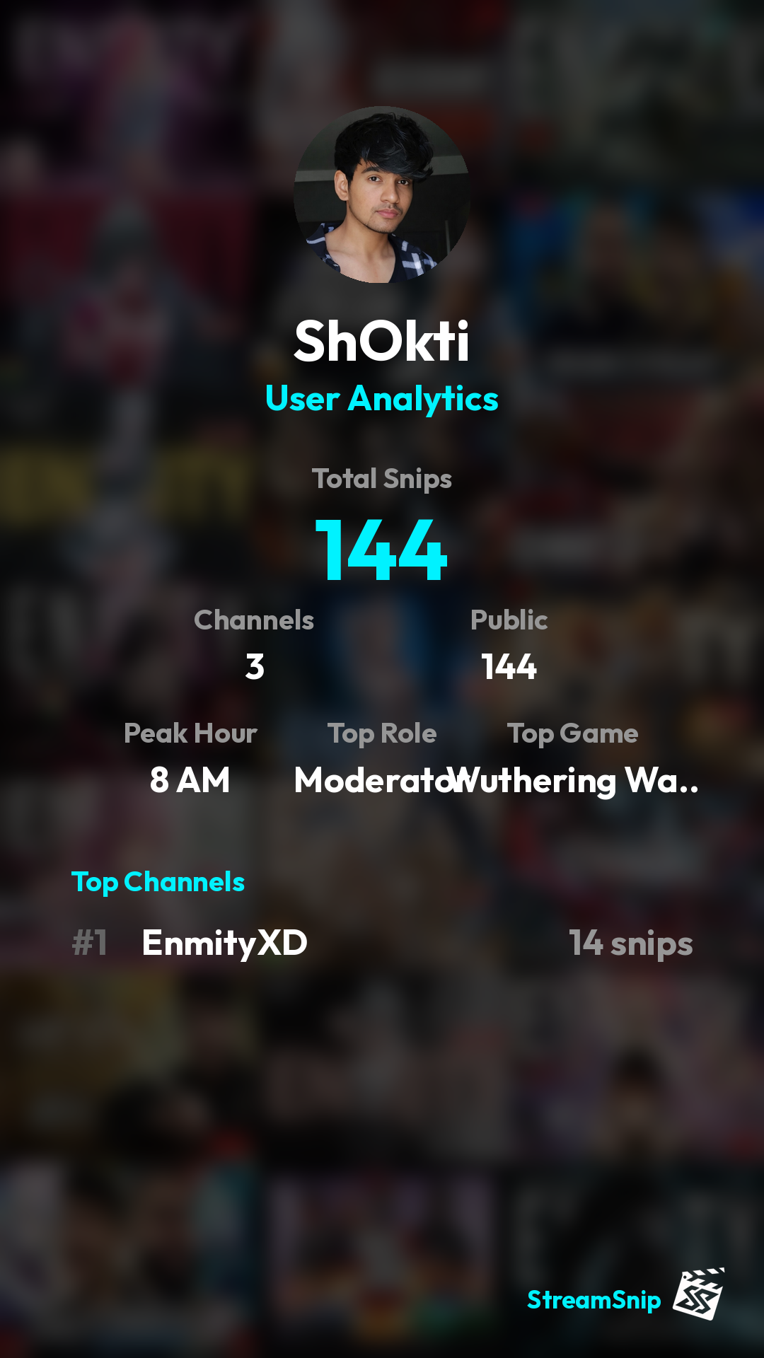 Stats Share Card