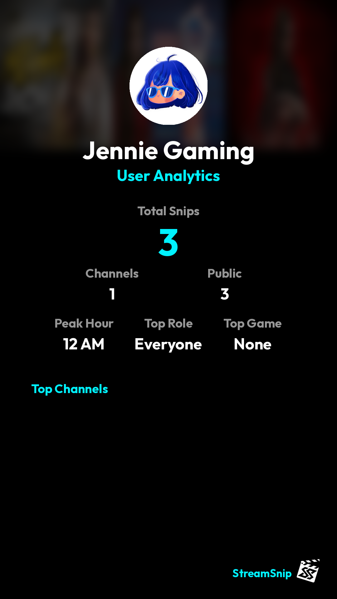 Stats Share Card