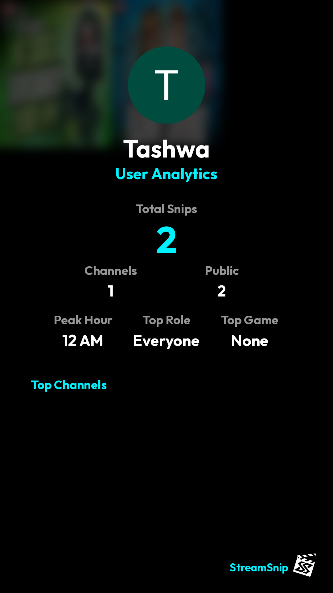 Stats Share Card