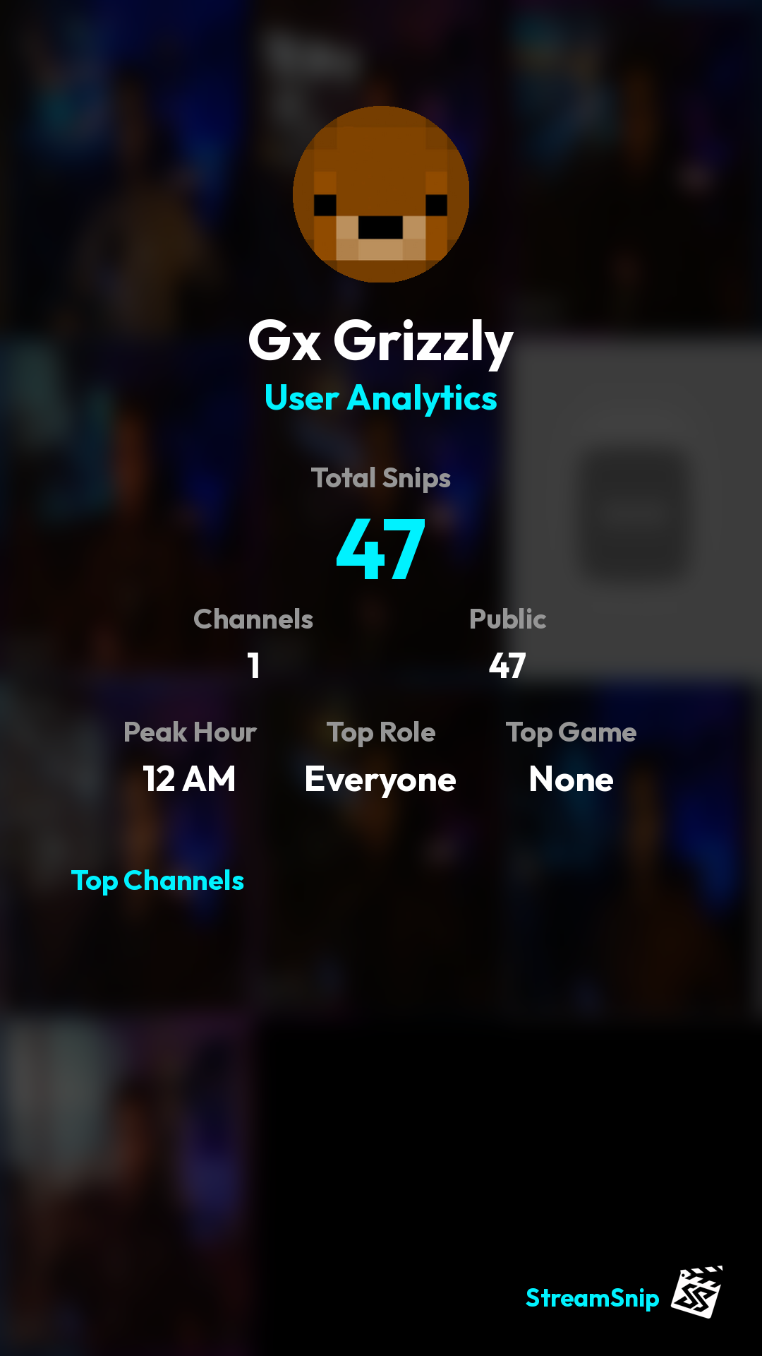 Stats Share Card