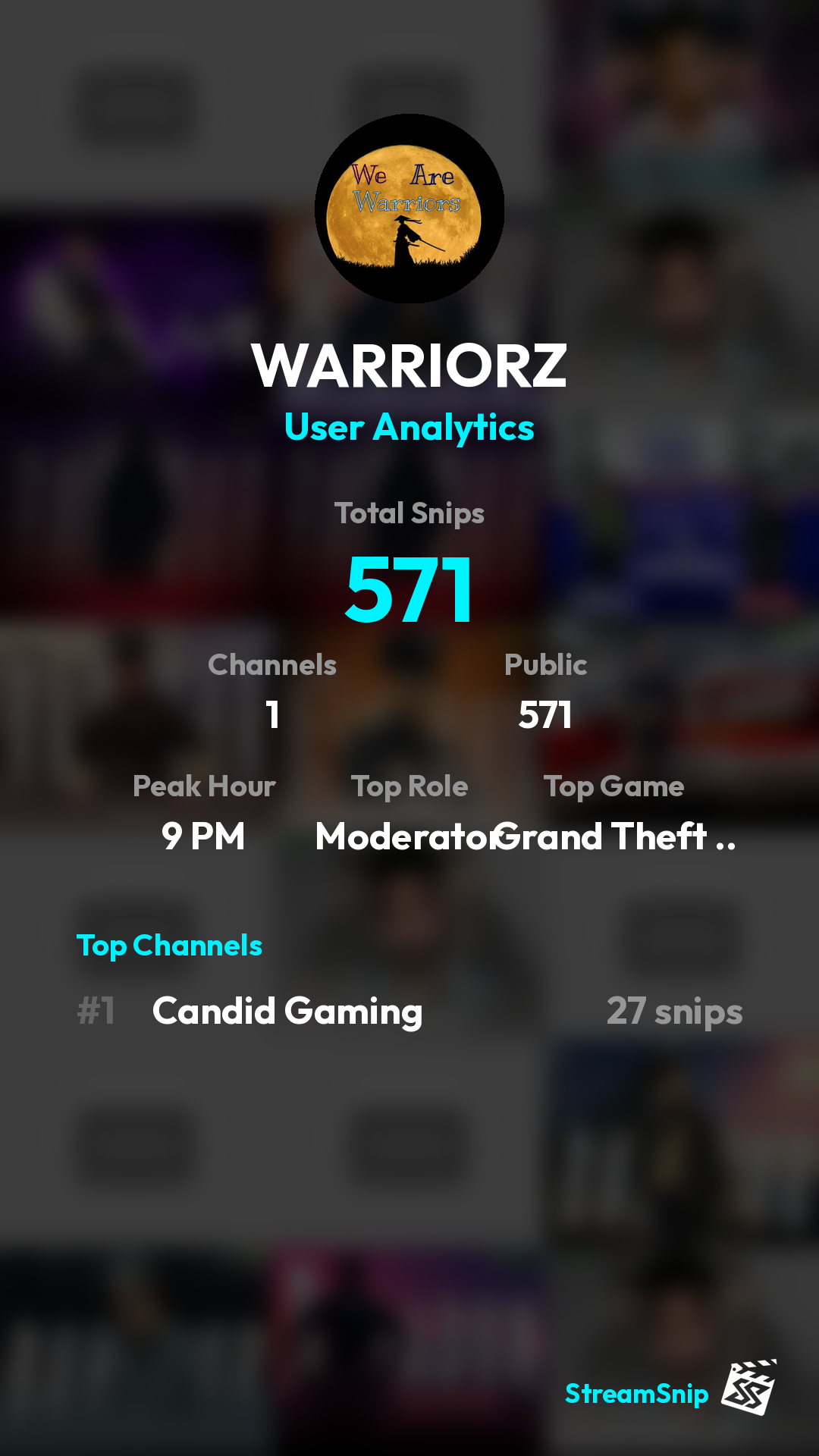 Stats Share Card