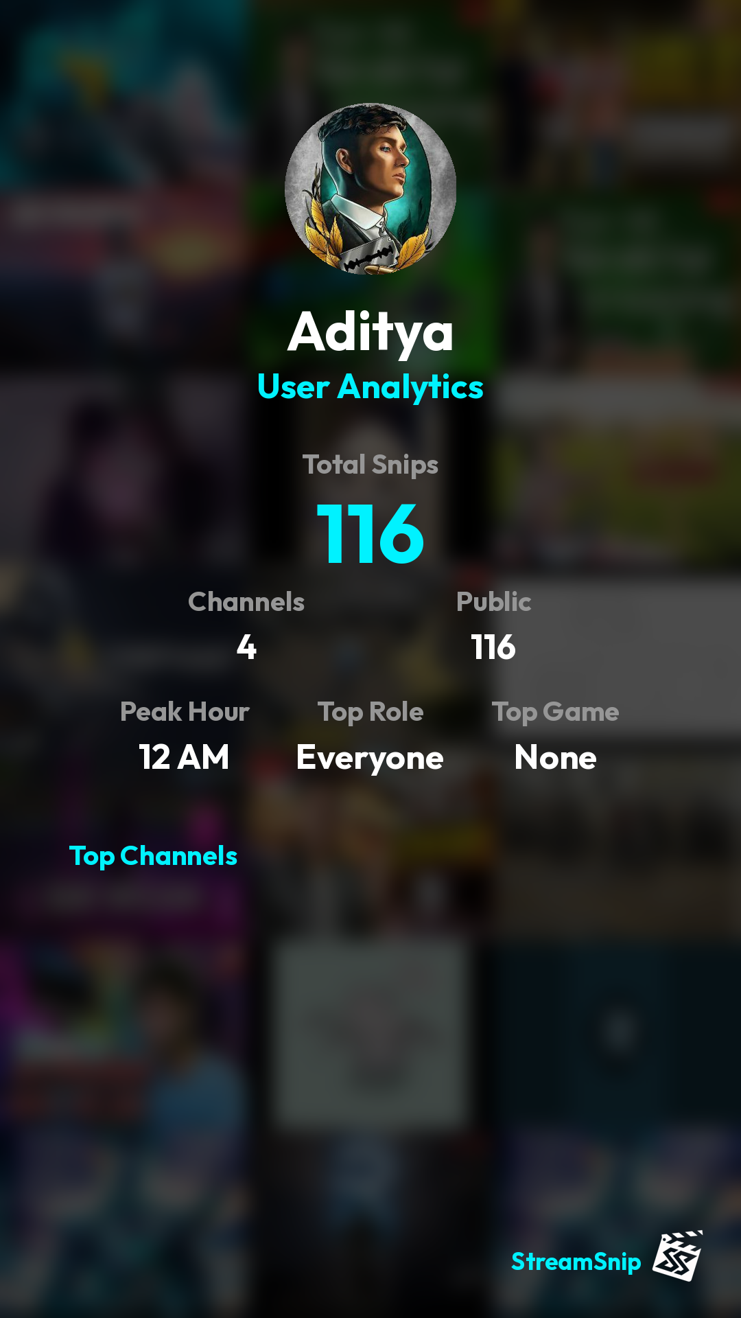 Stats Share Card