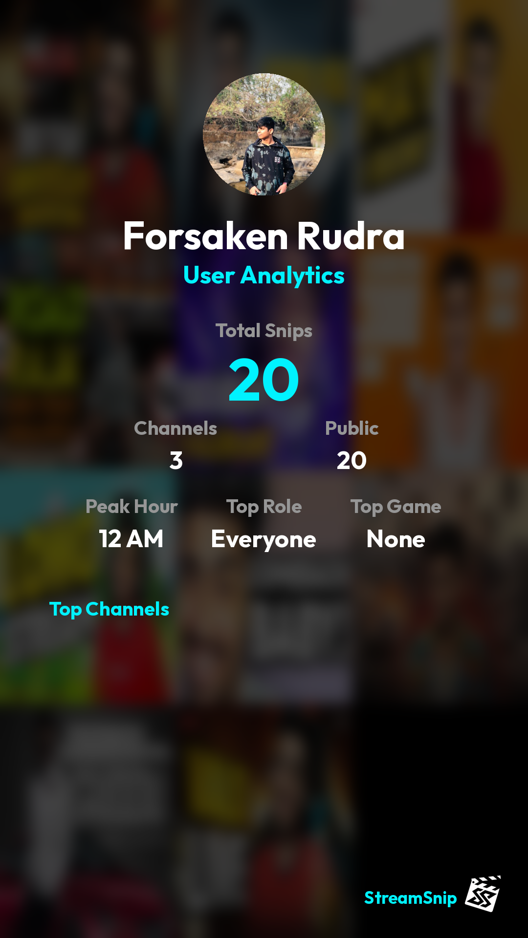 Stats Share Card