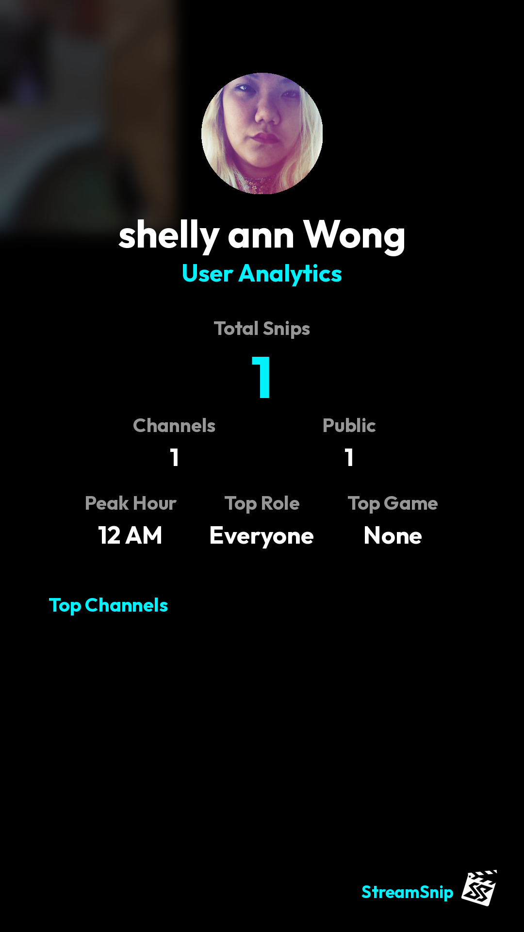 Stats Share Card