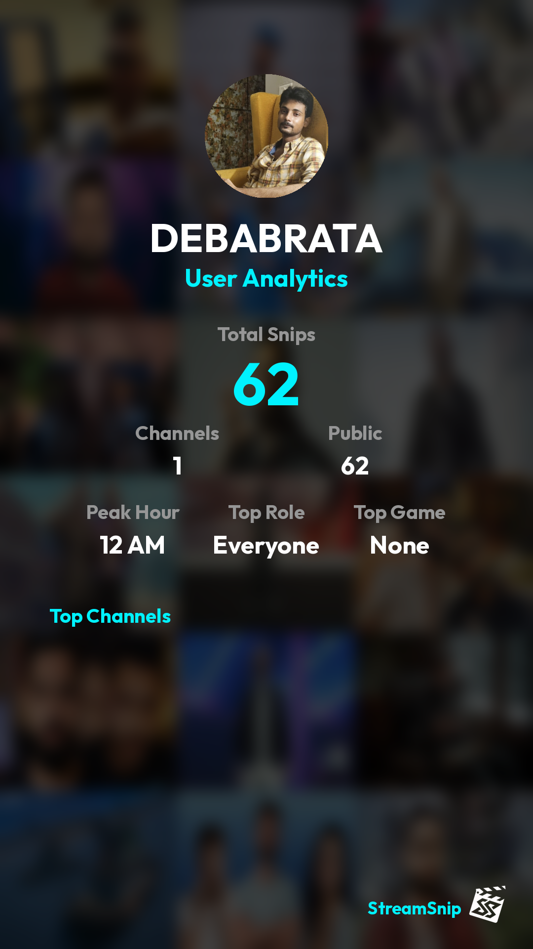 Stats Share Card