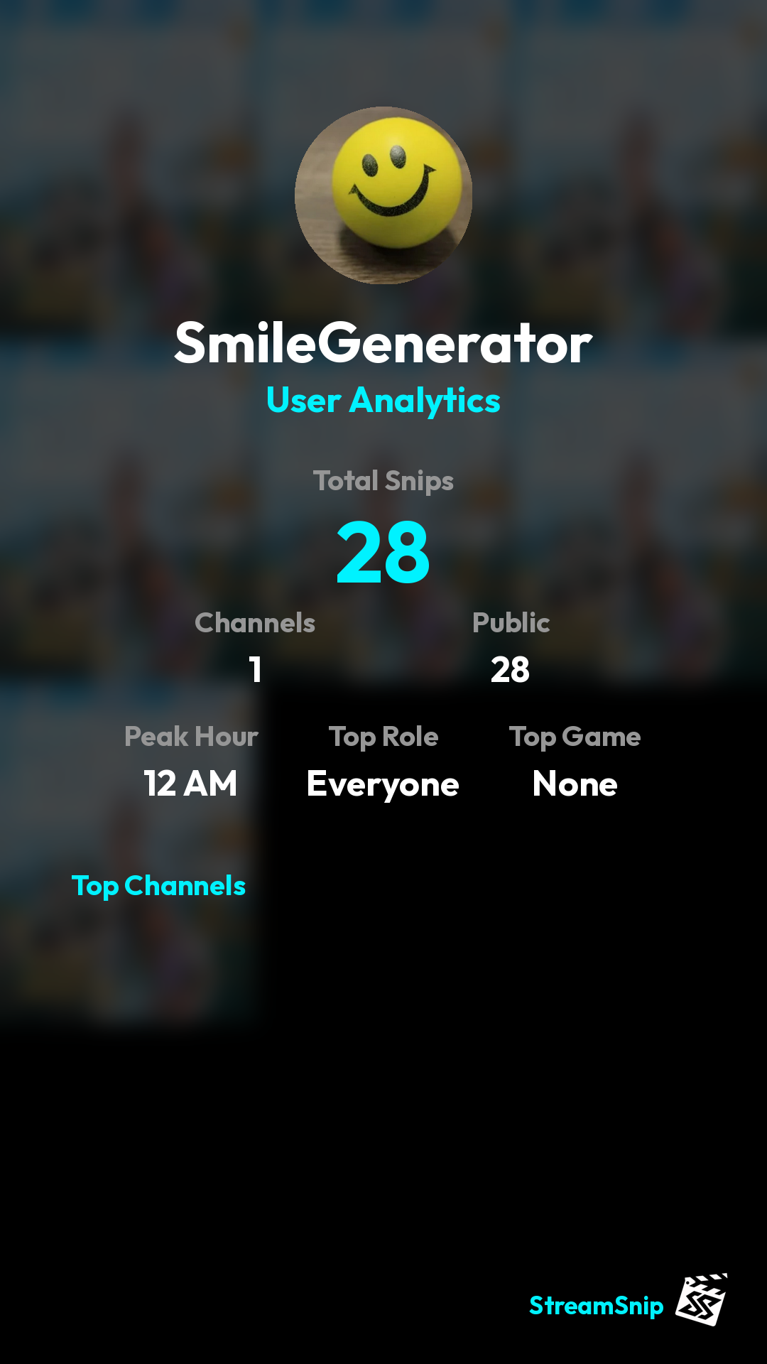 Stats Share Card