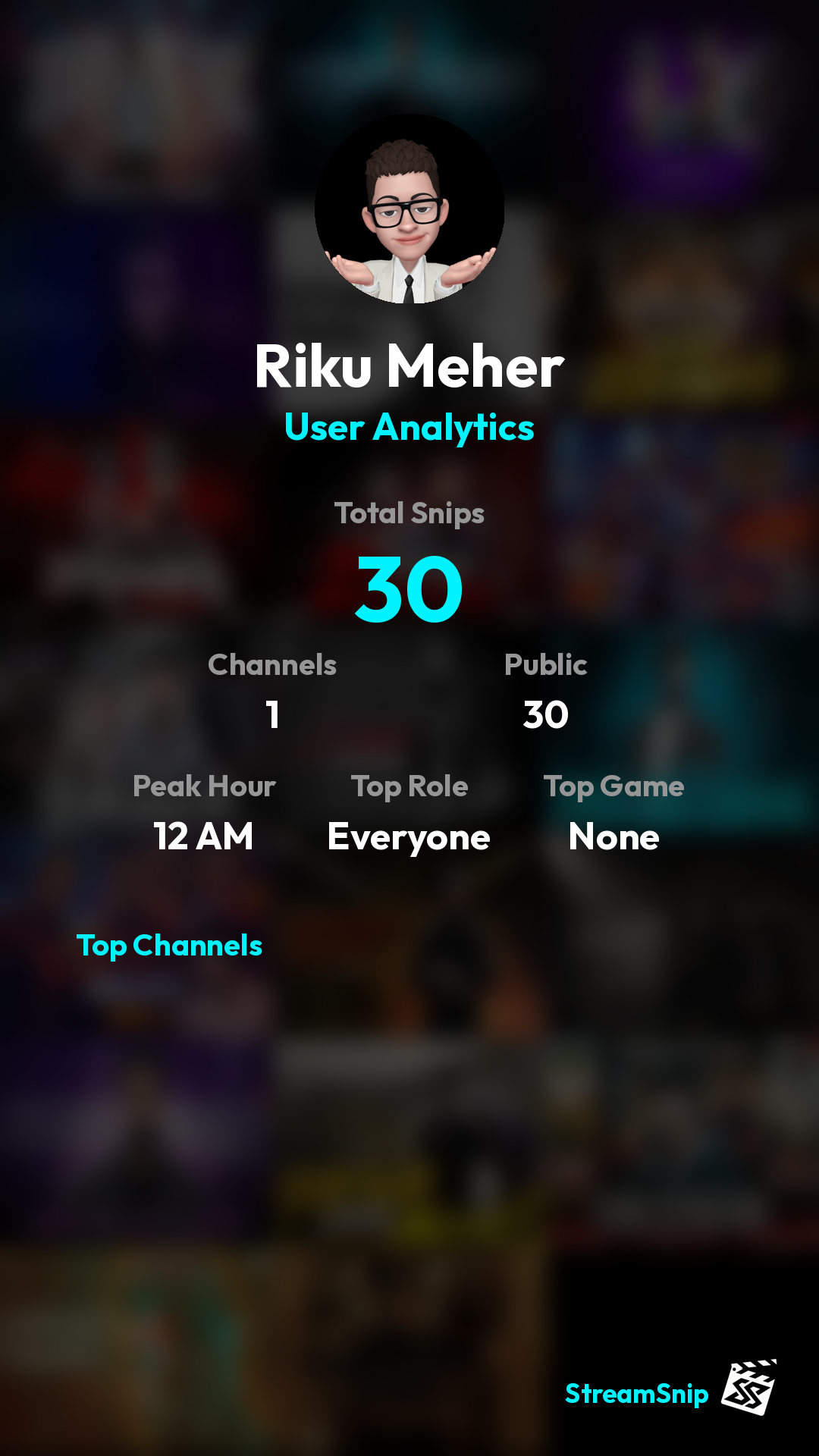 Stats Share Card