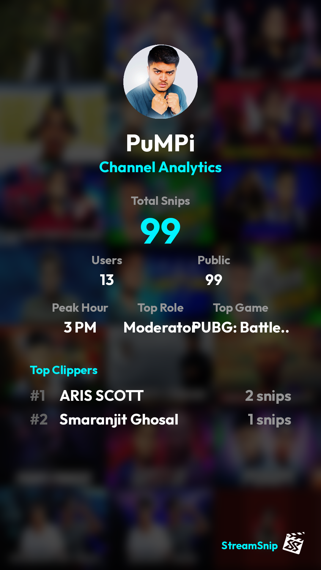 Stats Share Card
