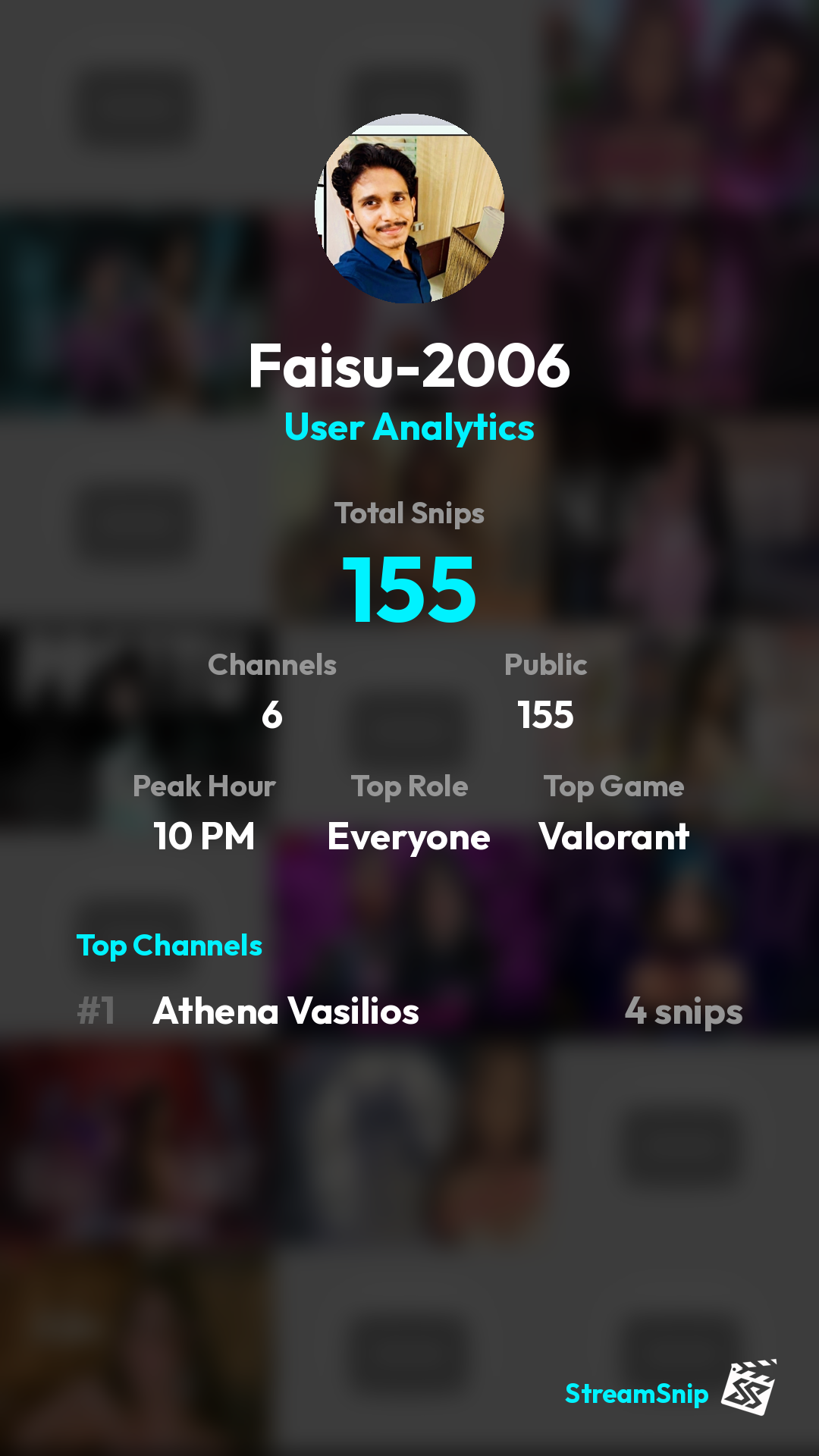 Stats Share Card