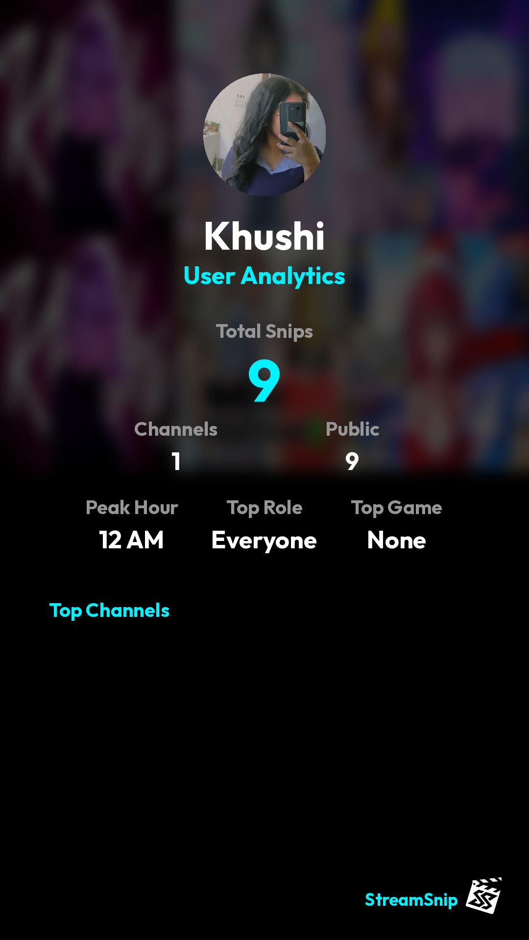 Stats Share Card